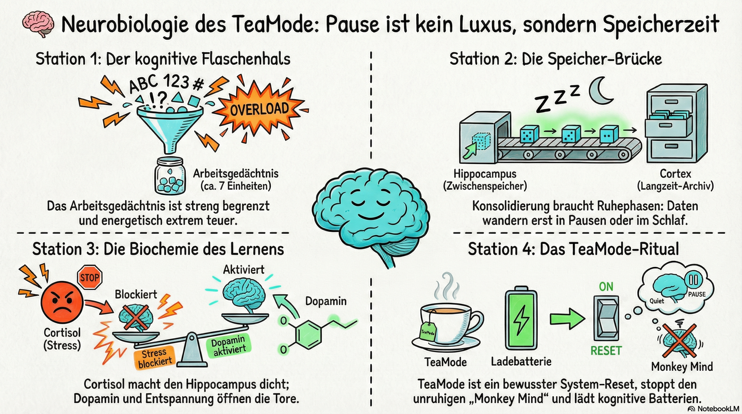 Kein Kuschelkurs, sondern Hirn-Tuning: Warum der „TeaMode“ eine biologische Notwendigkeit ist