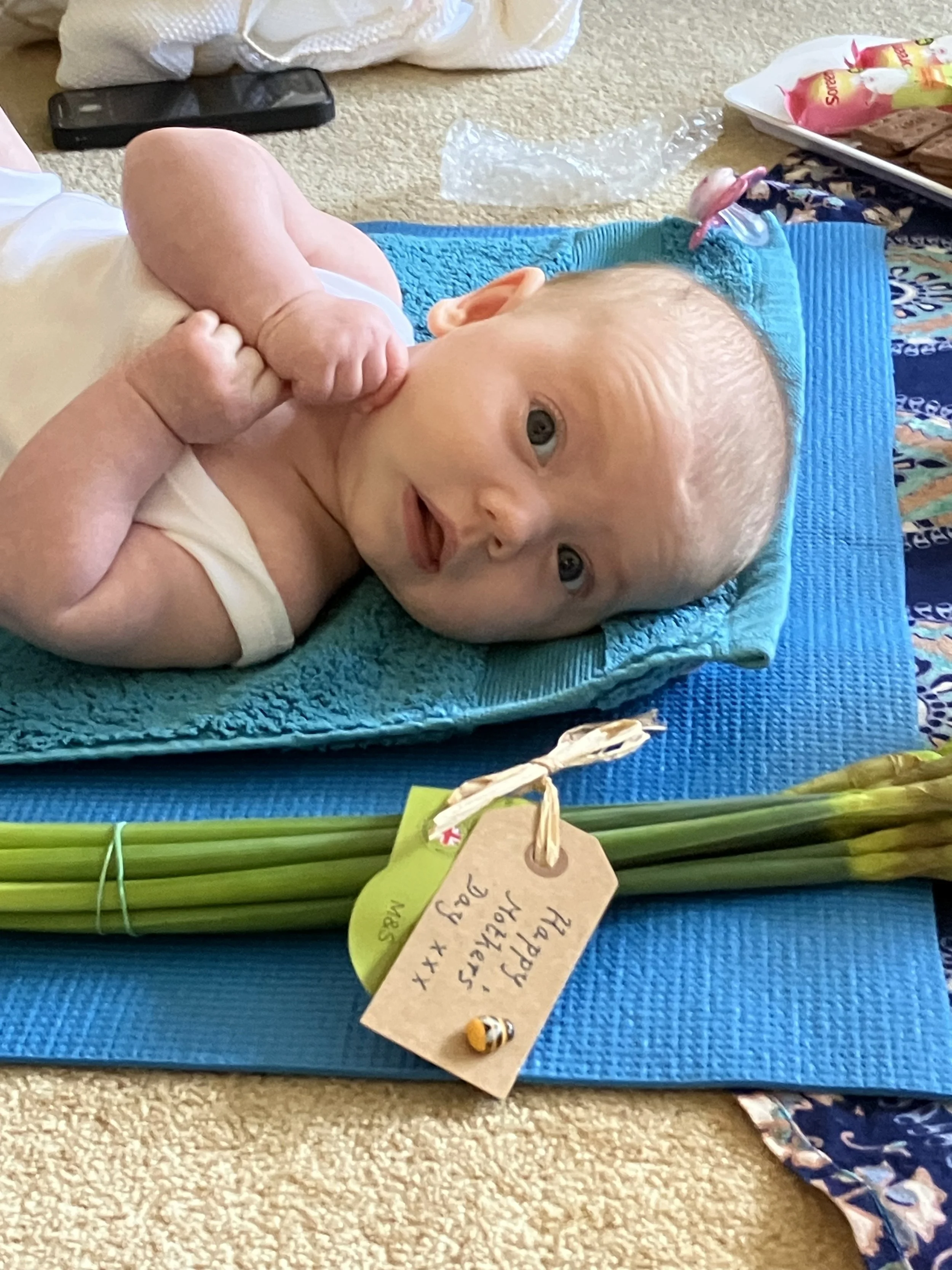 photo massage Betsy with daffs.jpeg