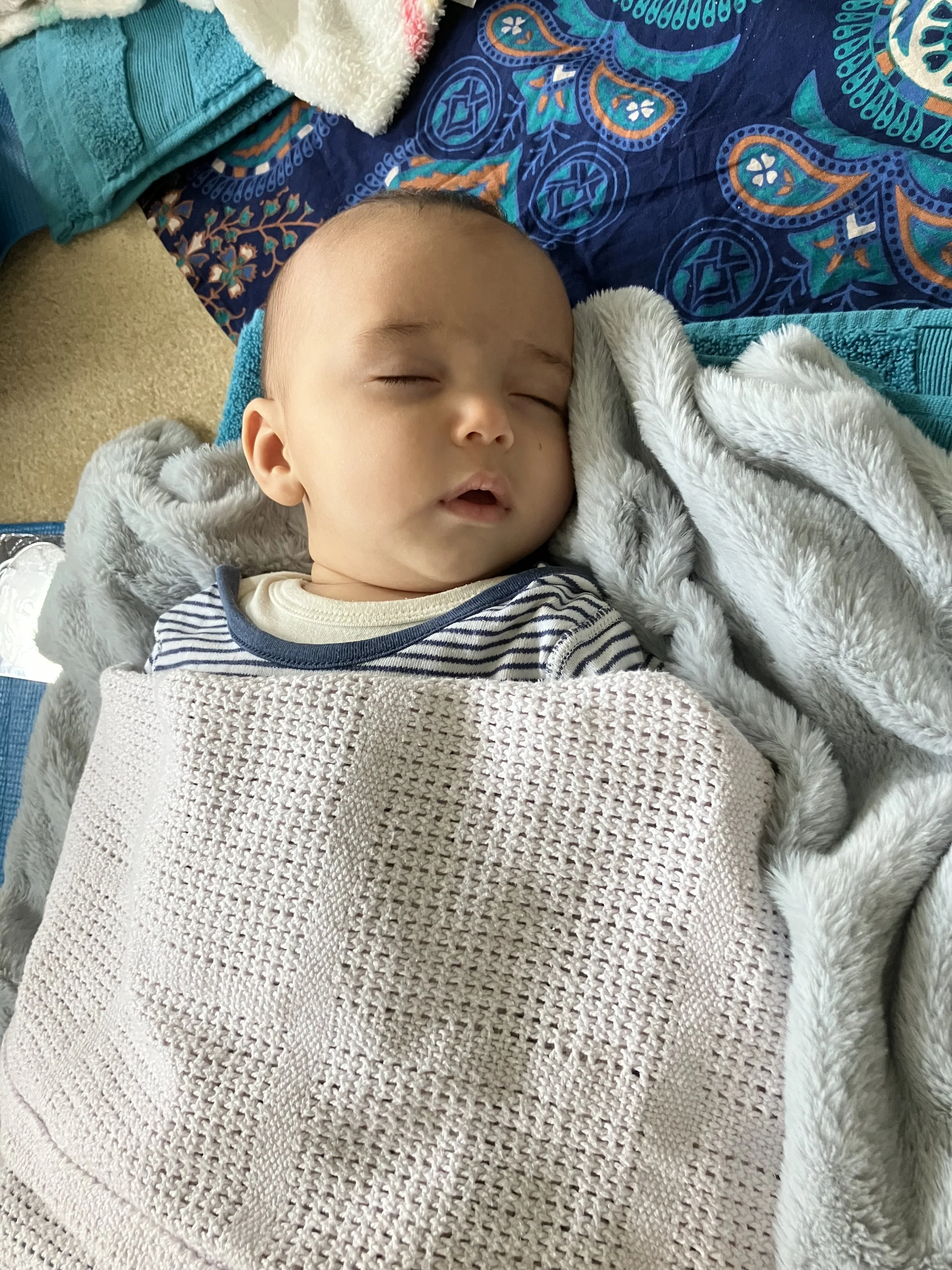 photo massage Eoin asleep.jpeg