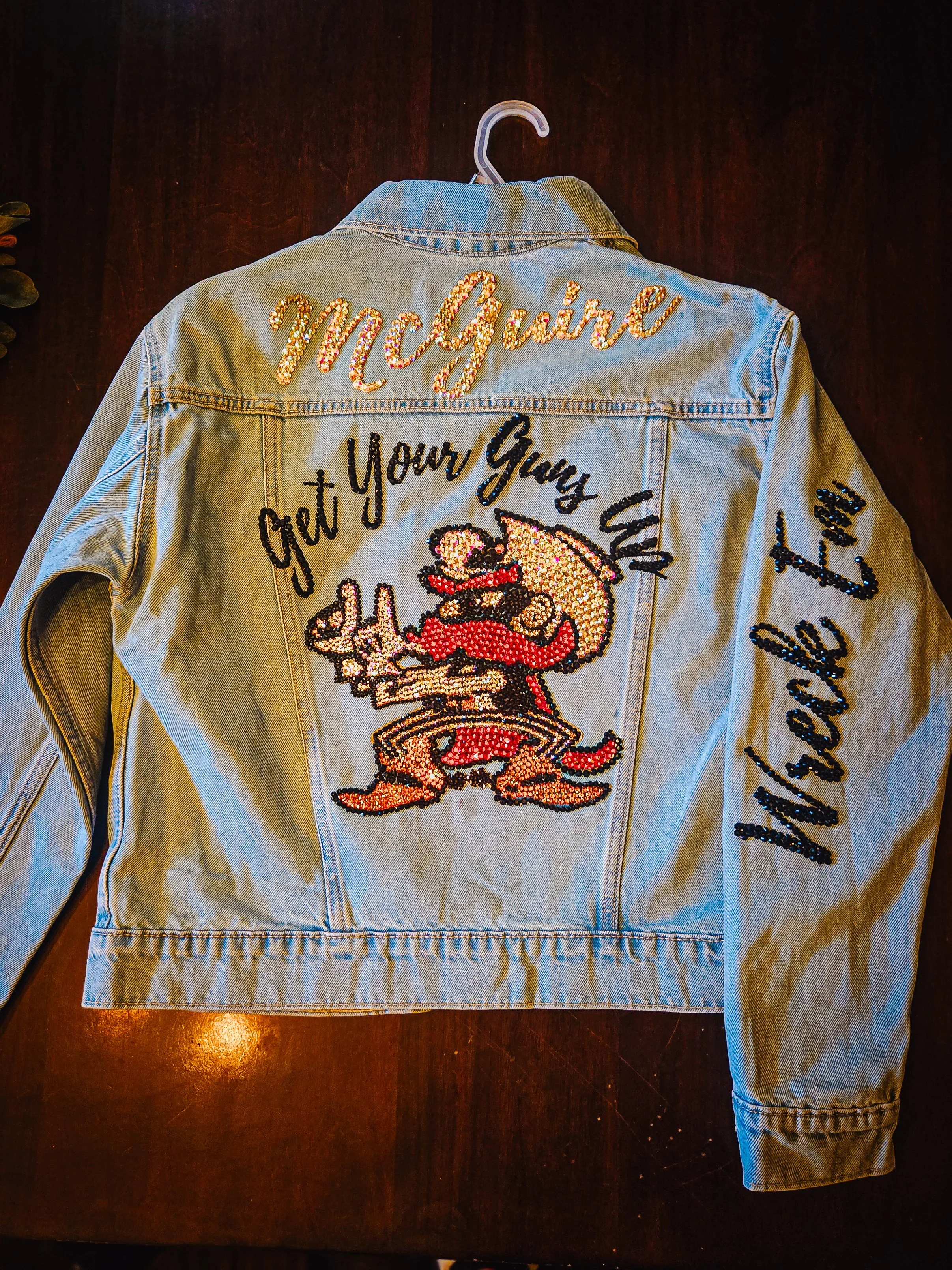 Rhinestone Custom Jackets