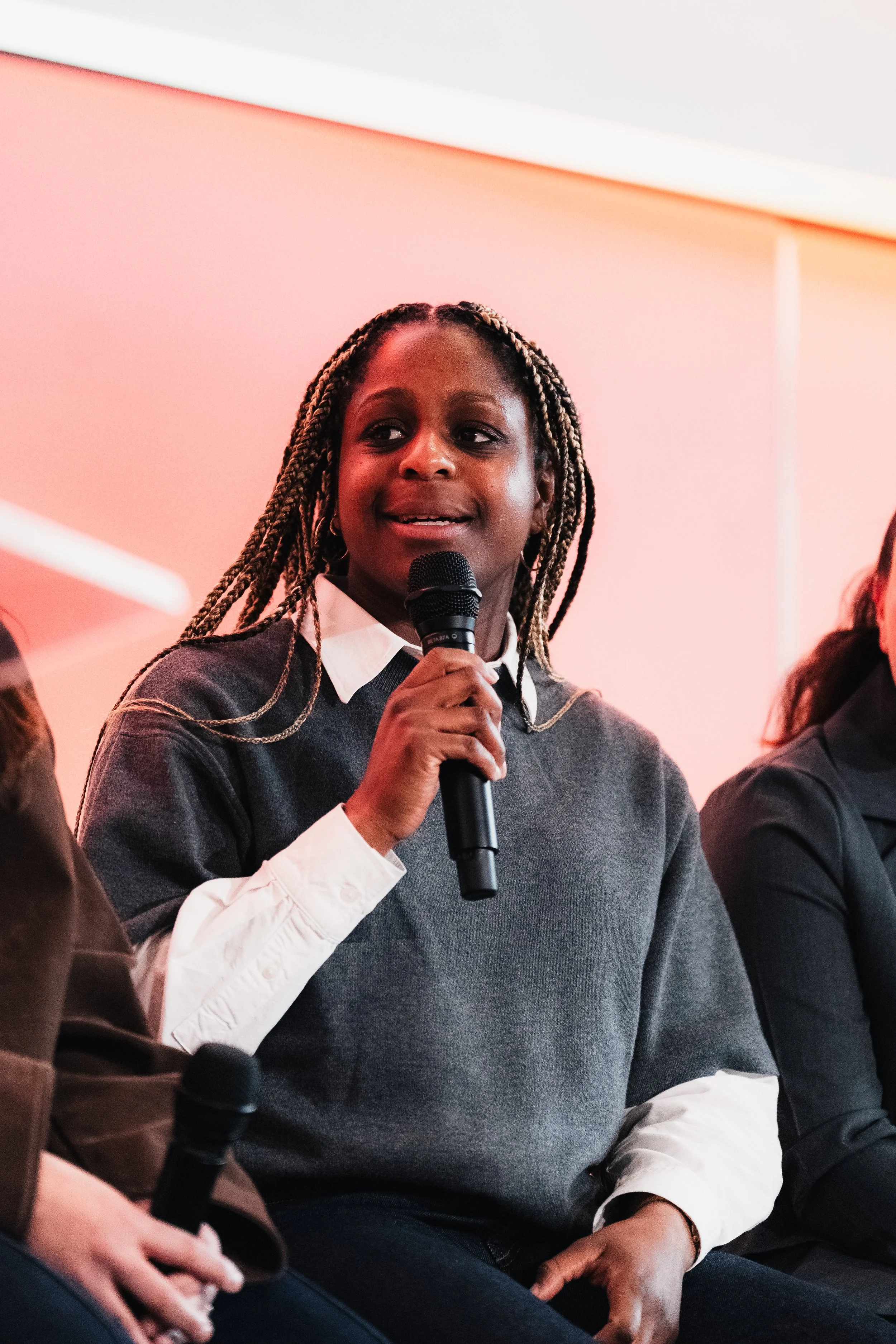 Liza van der Most as public speaker