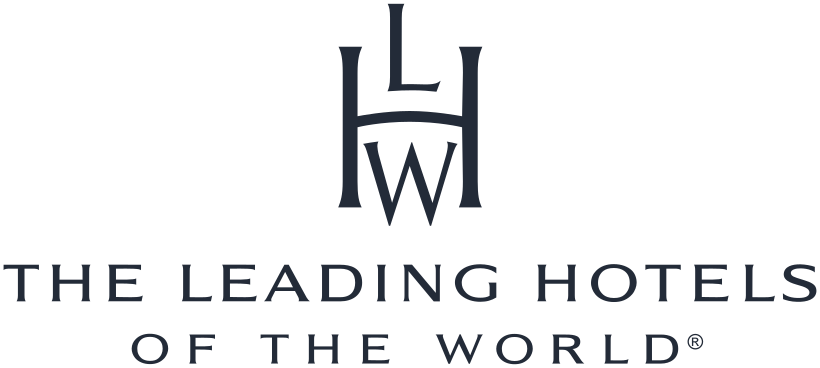 Logo for The Leading Hotels of the World featuring stylized initials 'LHW' above the text name.