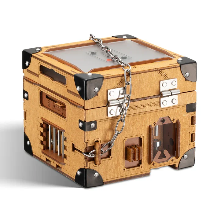 Houdini Box | Electronic Puzzle Box | Escape Room Game (PRE-ORDER)