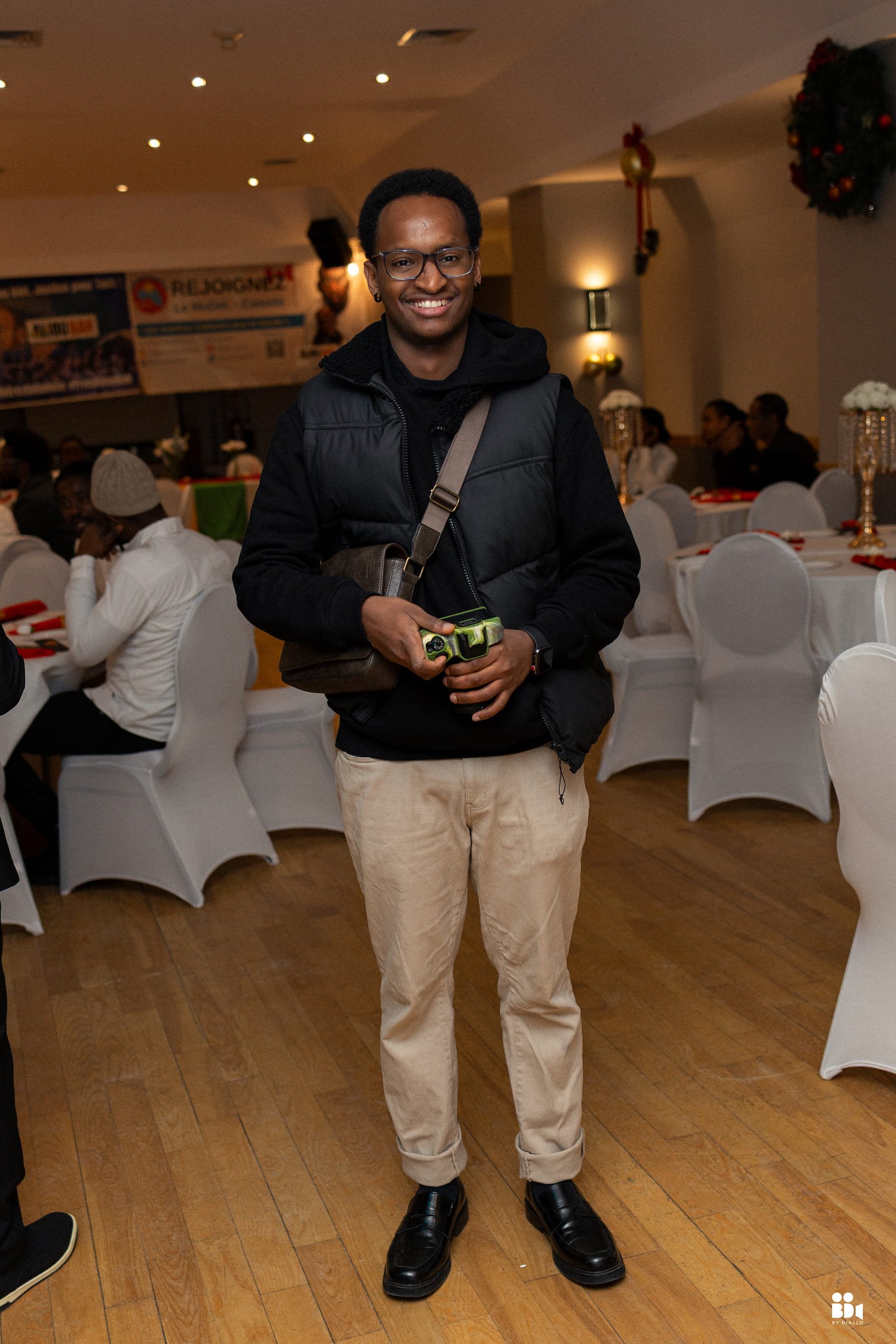 Event photographer Shot by Diallo during a photography event in Montreal.