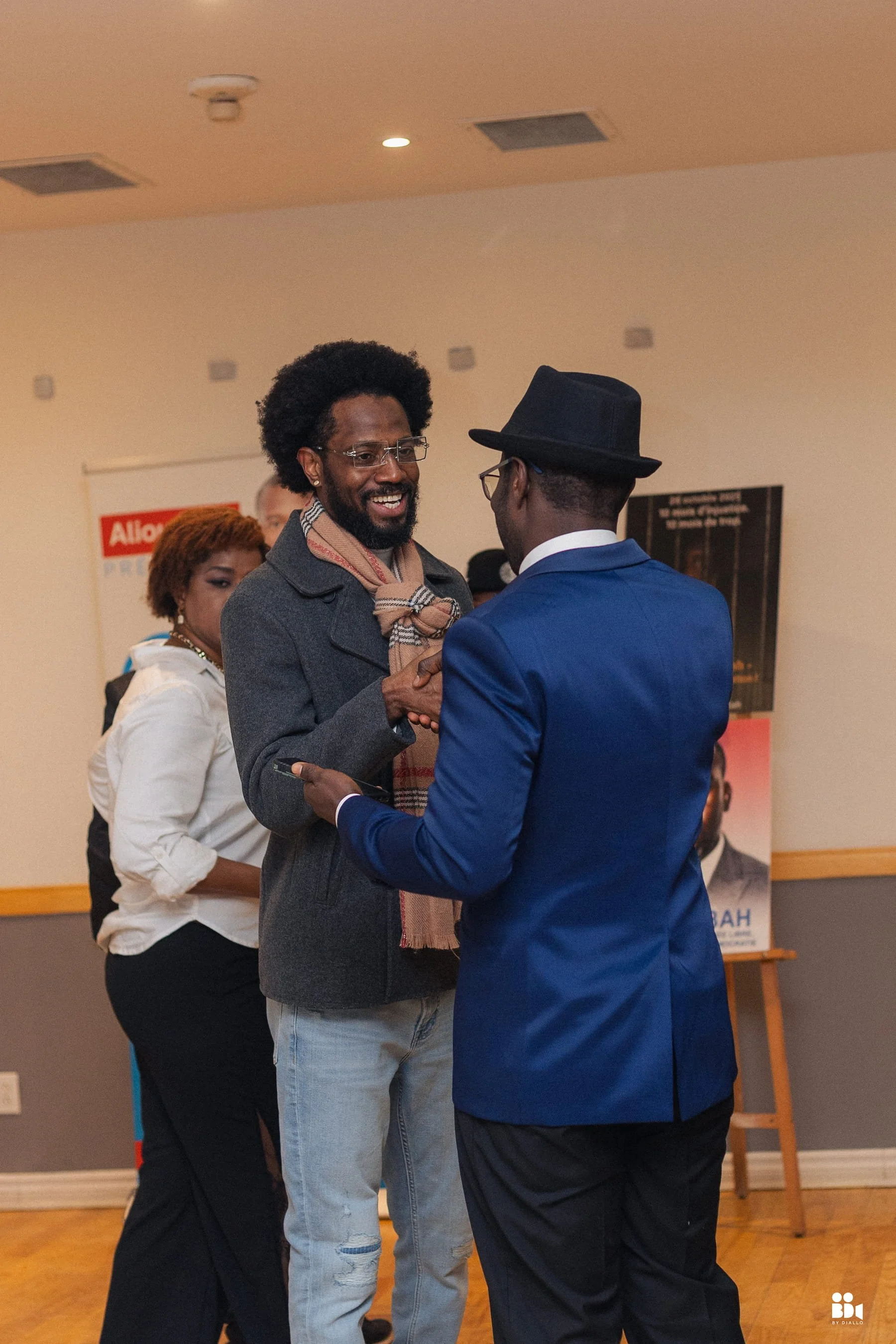 Professional networking event photographed by Montreal event photographer Shot by Diallo