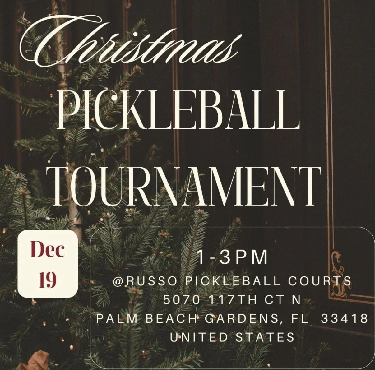 The Christmas Tournament