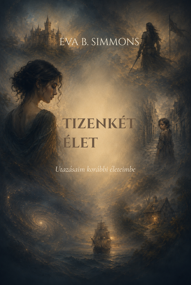 Tizenkét élet – Eva B. Simmons könyvborító