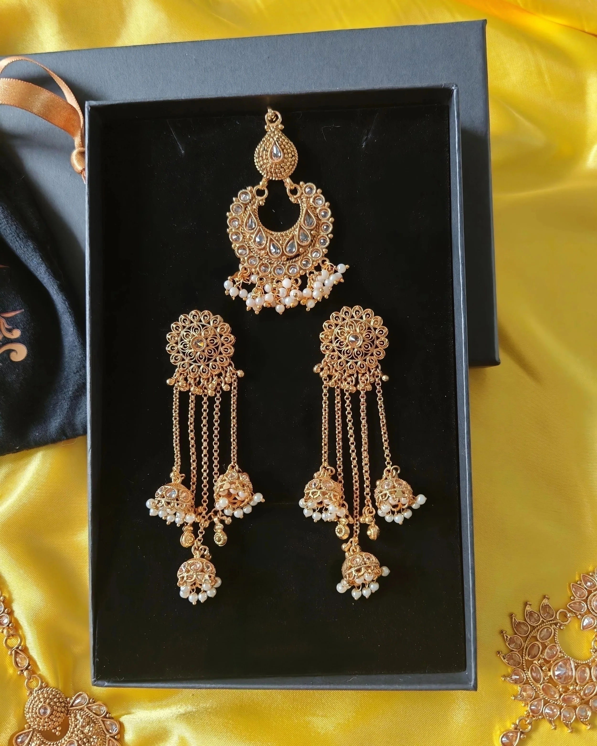 The Noor Jhumka & Eliya Tikka