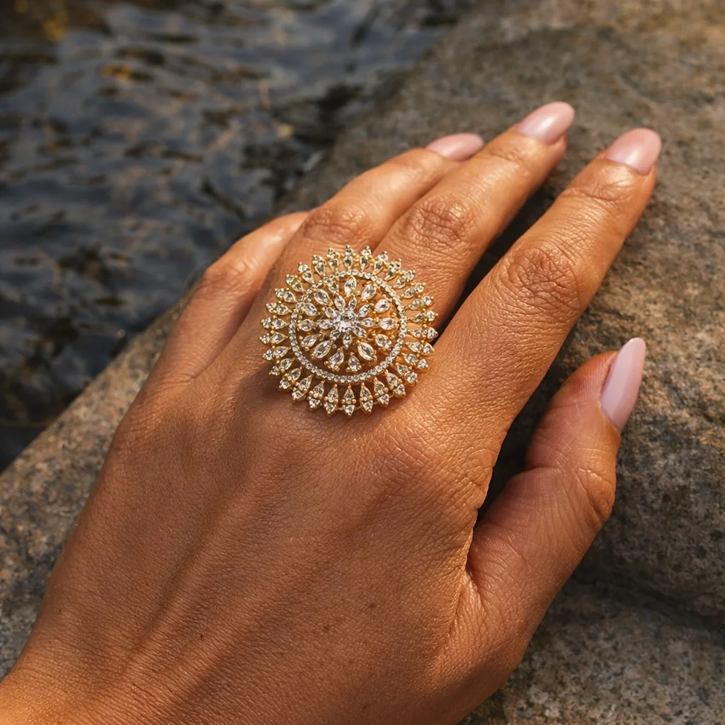 Saraswati: The Statement Ring