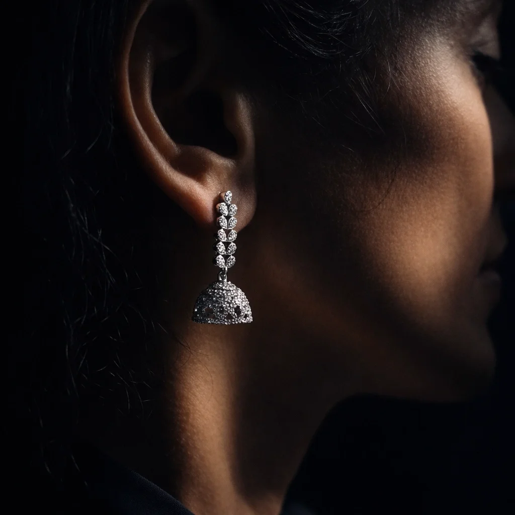 Aria: The Divine Glow Miniature Jhumka.