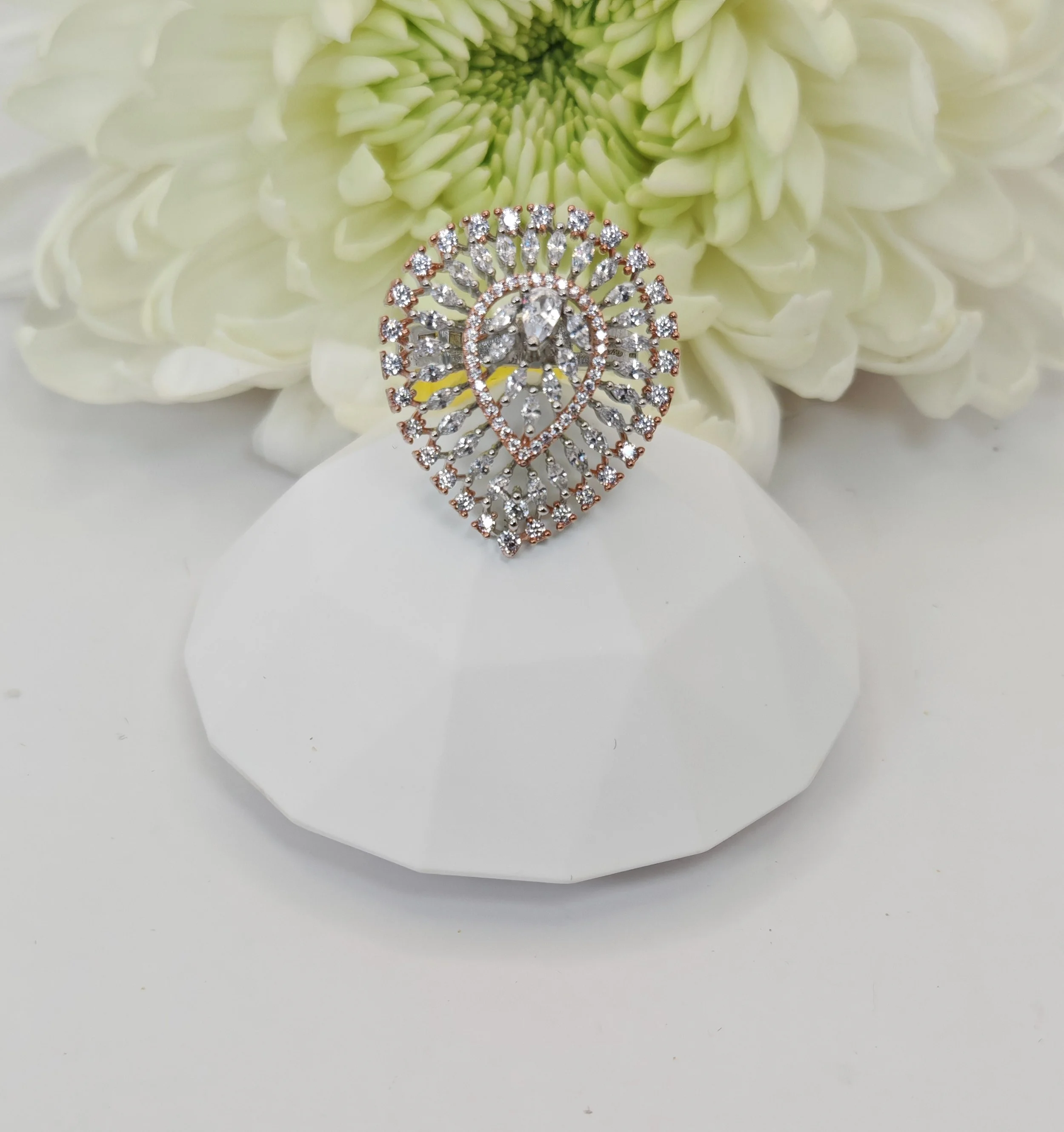 Teardrop Elegance Ring