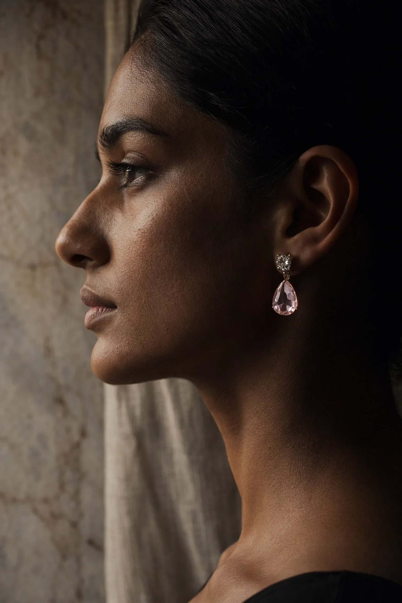 Rosa:  The Pink Teardrop Gem