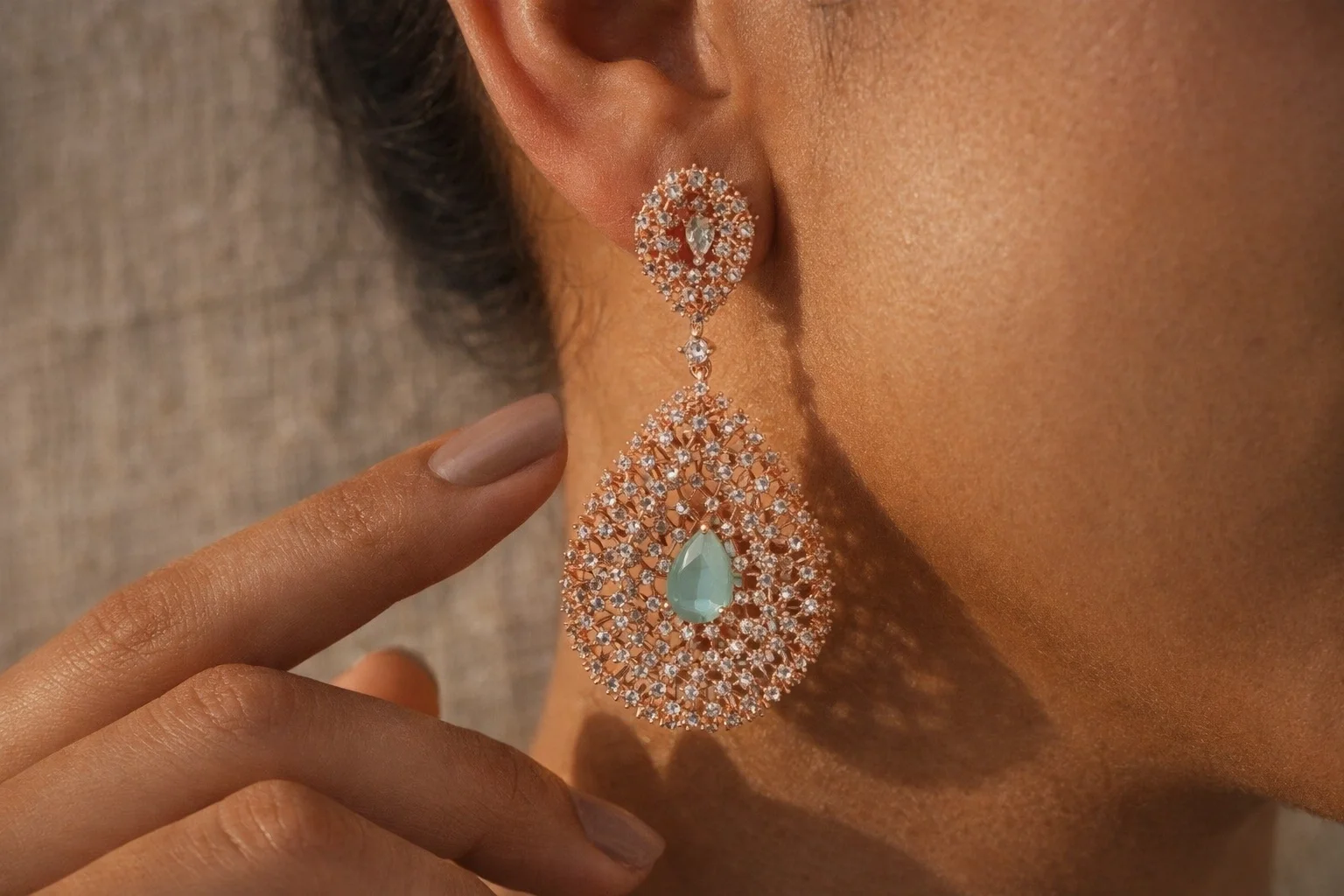 Malala: The Mint Elegance Rose Gold