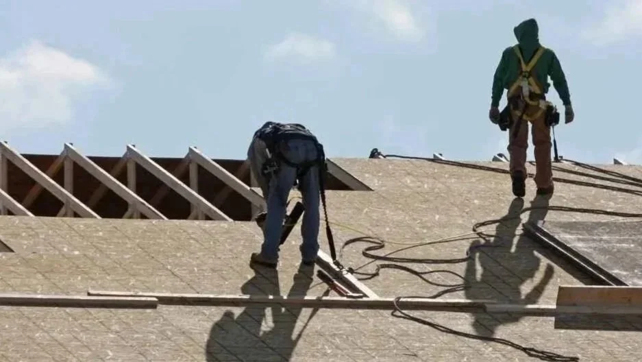 Roof replacement in Myrtle Beach SC with new roof decking installation by professional roofing contractor serving Horry County and Georgetown County