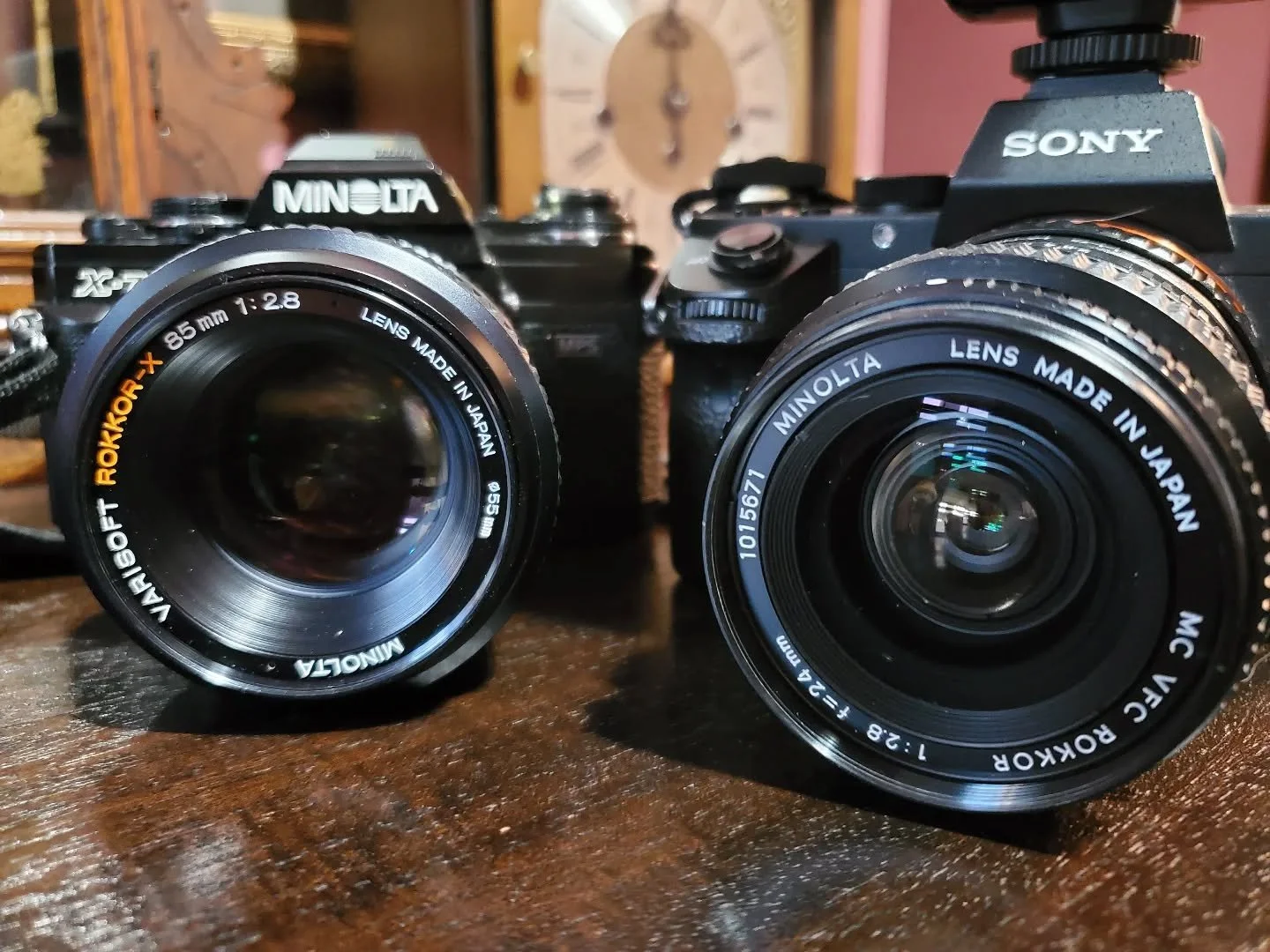 Two of the "big three."