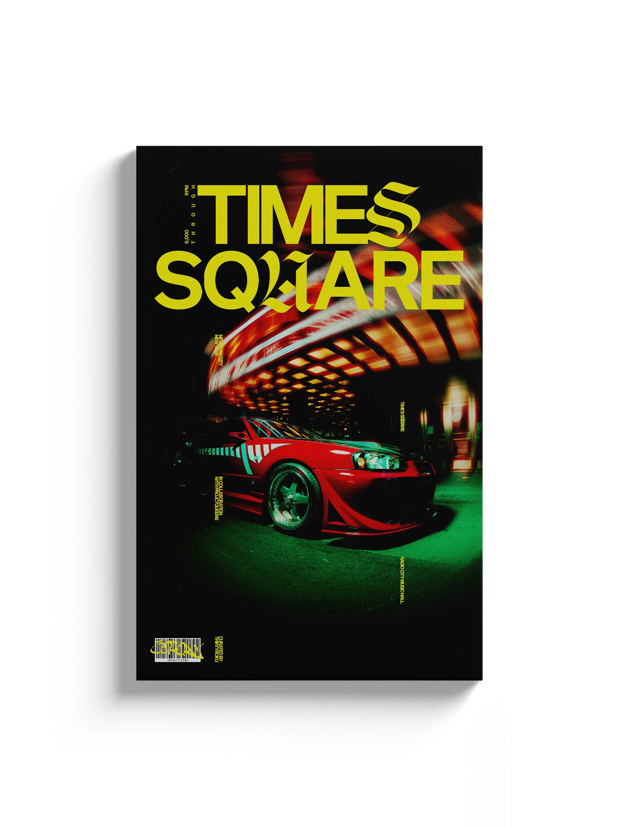 9,000 RPM Through Times Square Magazine