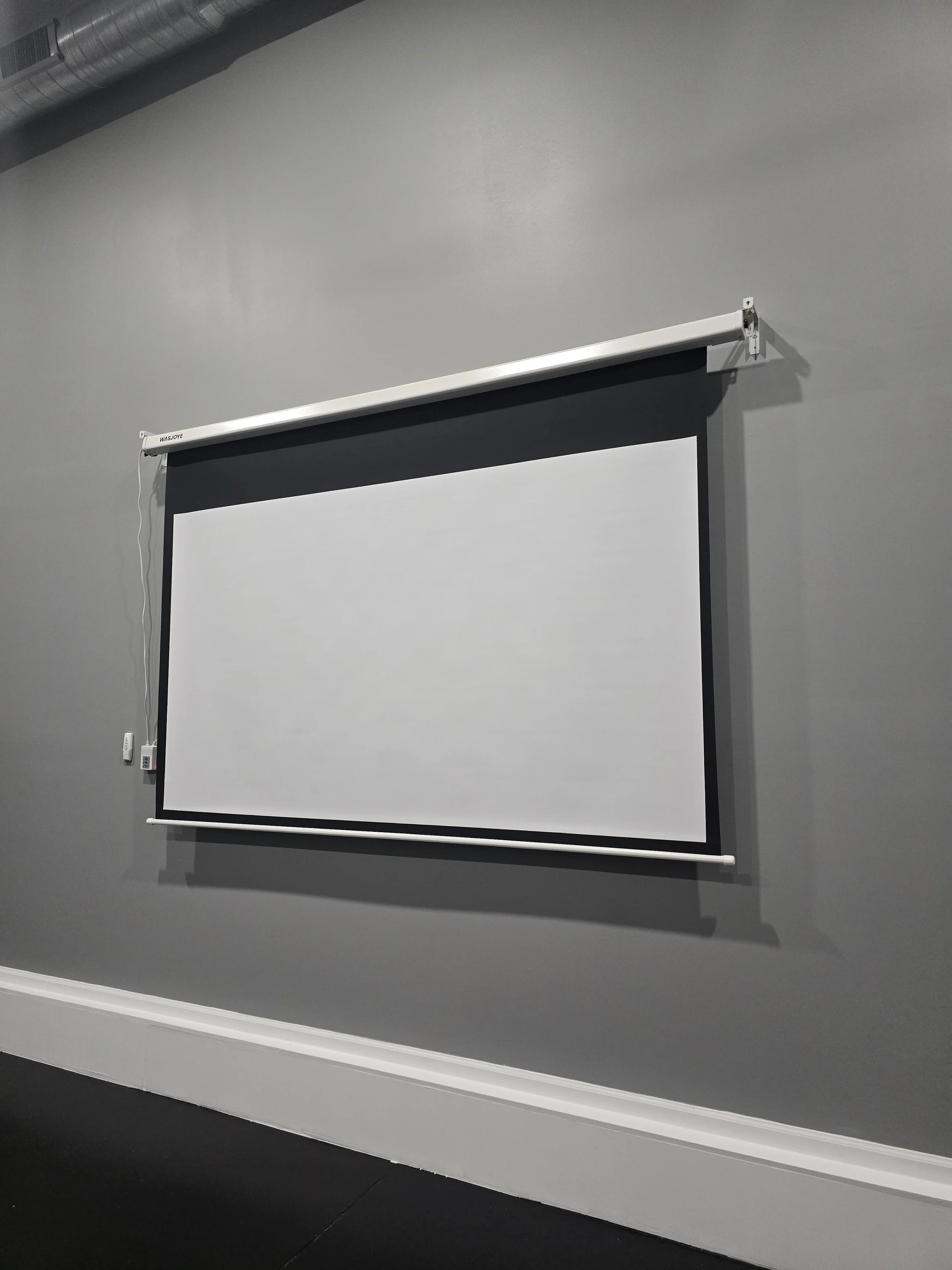 A/V equipment, including 120" projector Screen and projector available!