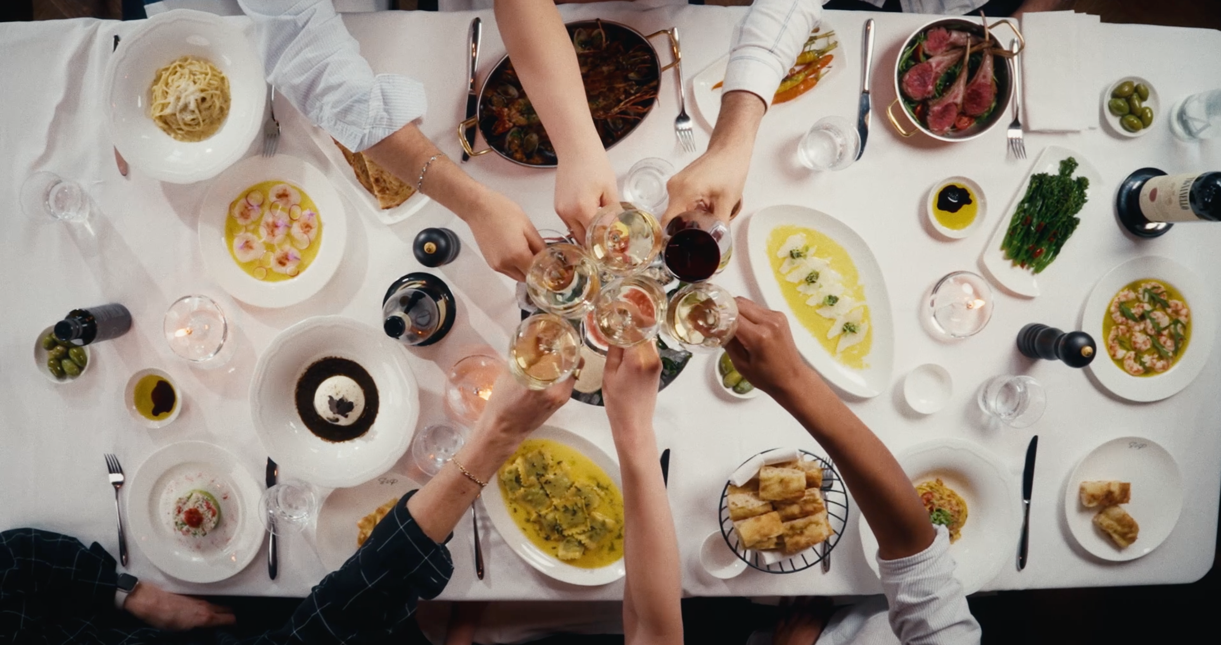 There is no Easter without a table, no table without the people around it.