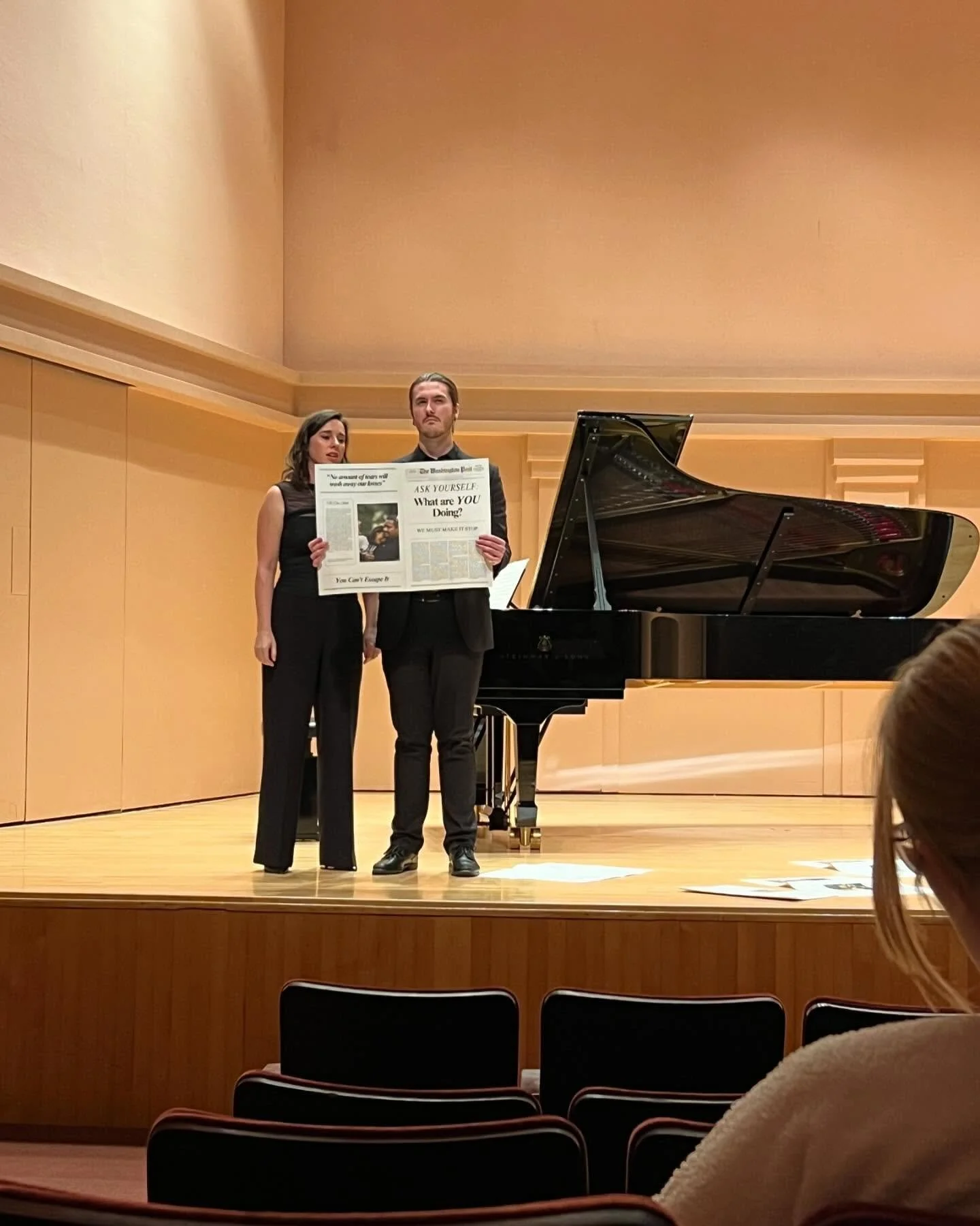Absolutely breathtaking performance @lyndsisue @kellan.dunlap 
Extremely grateful to be a part of this amazing program.