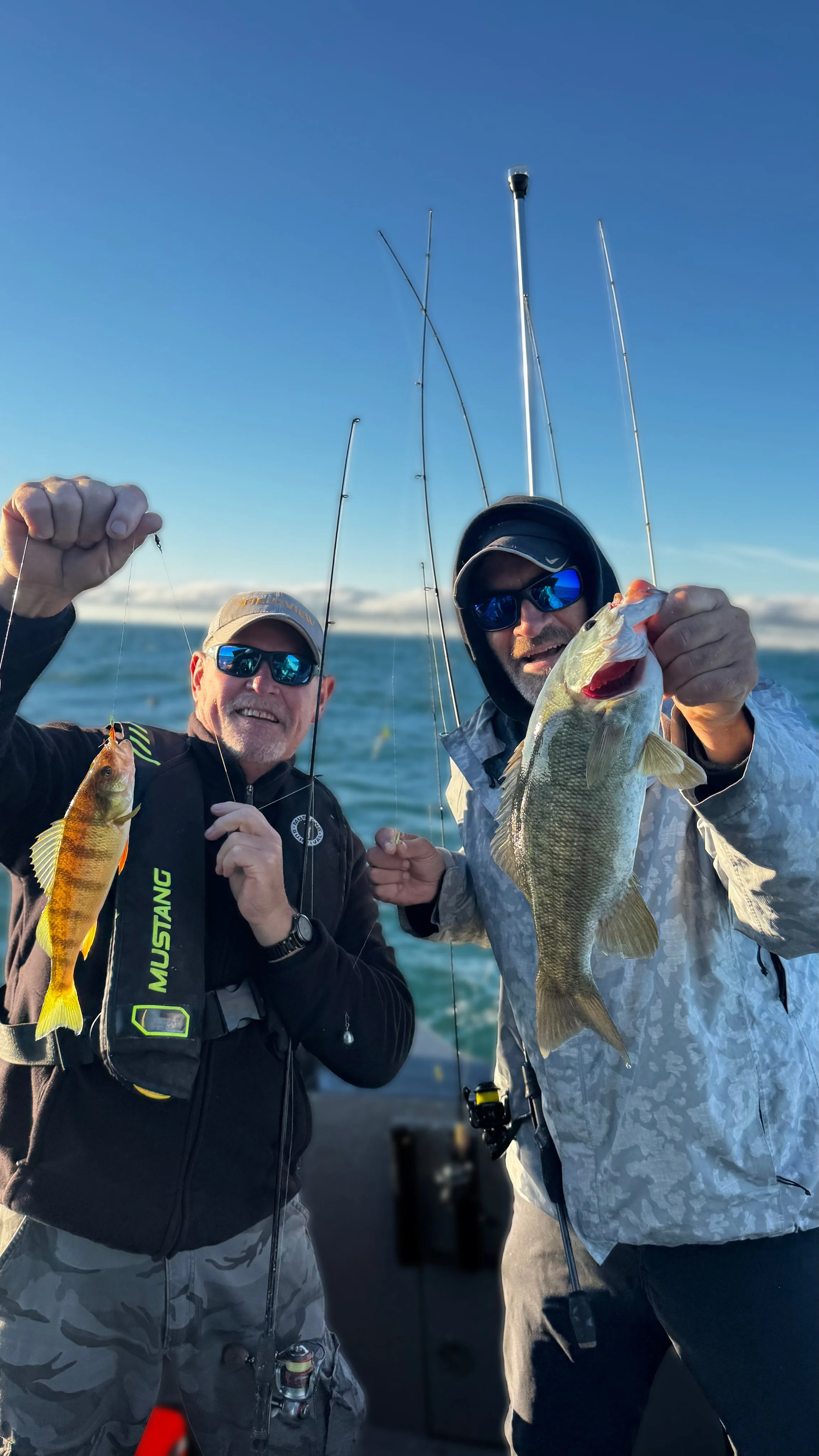 A successful day of fishing with The Outdoor Conquest Fishing Charters