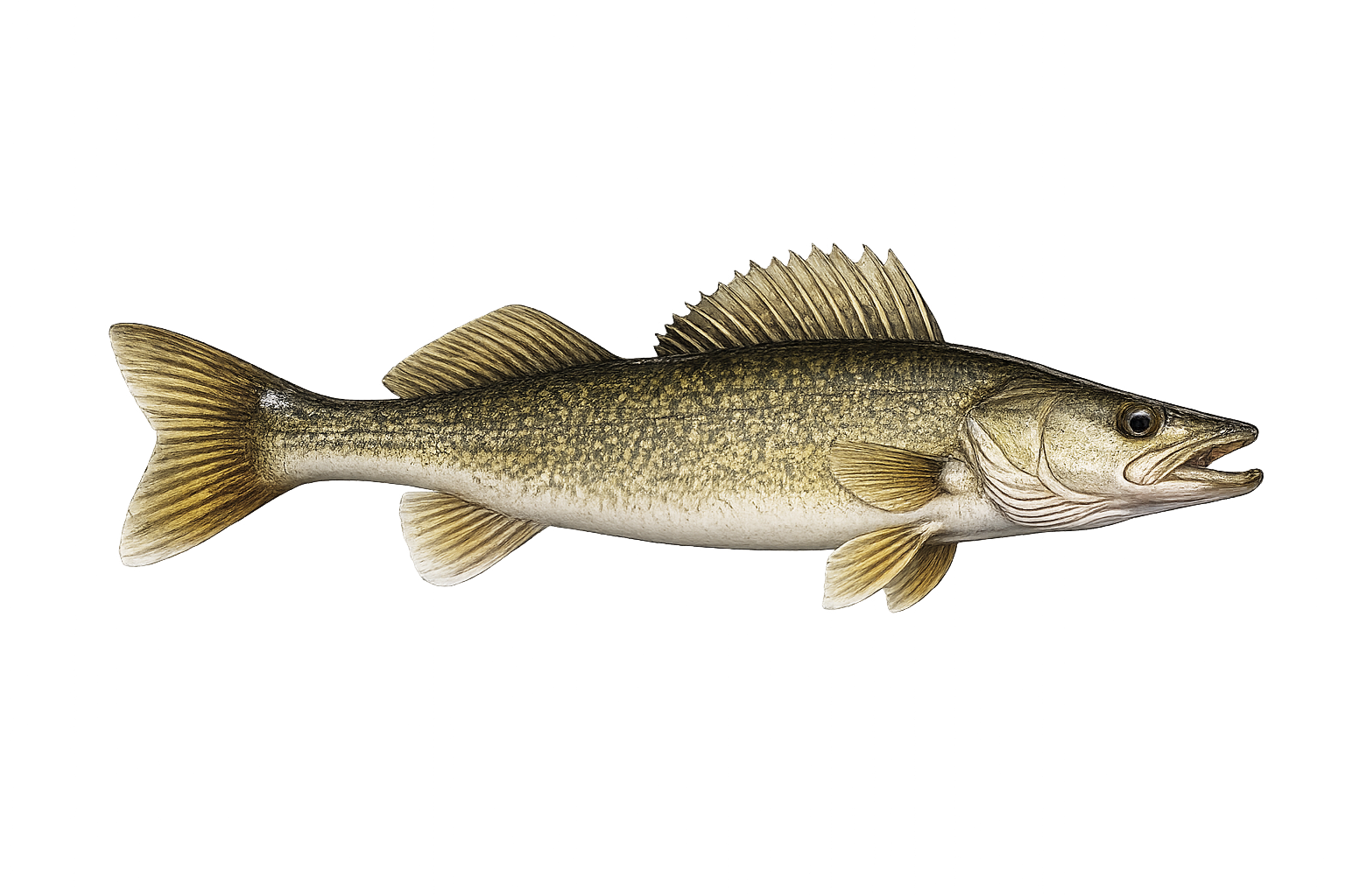 Walleye illustration