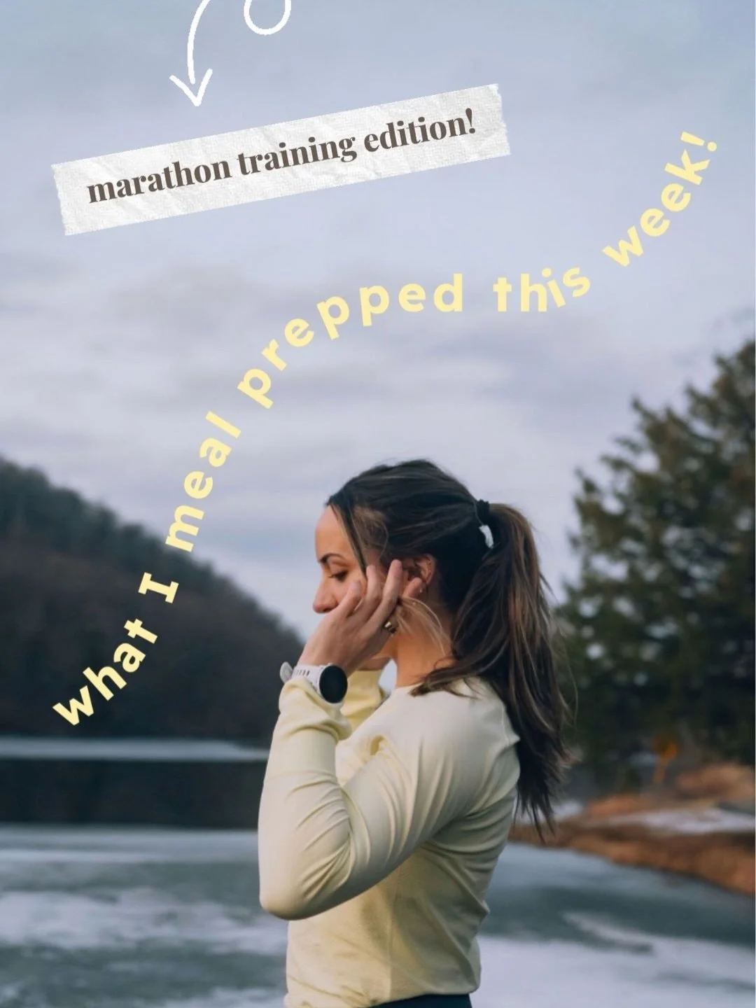 Here are some of the meals I prepped this week to fuel my runs and support my body as I kick off another marathon training block! (Not pictured: all of the MANY snacks I eat in addition to my main meals!! 🤪) 

Marathon training is NO JOKE, and fueli