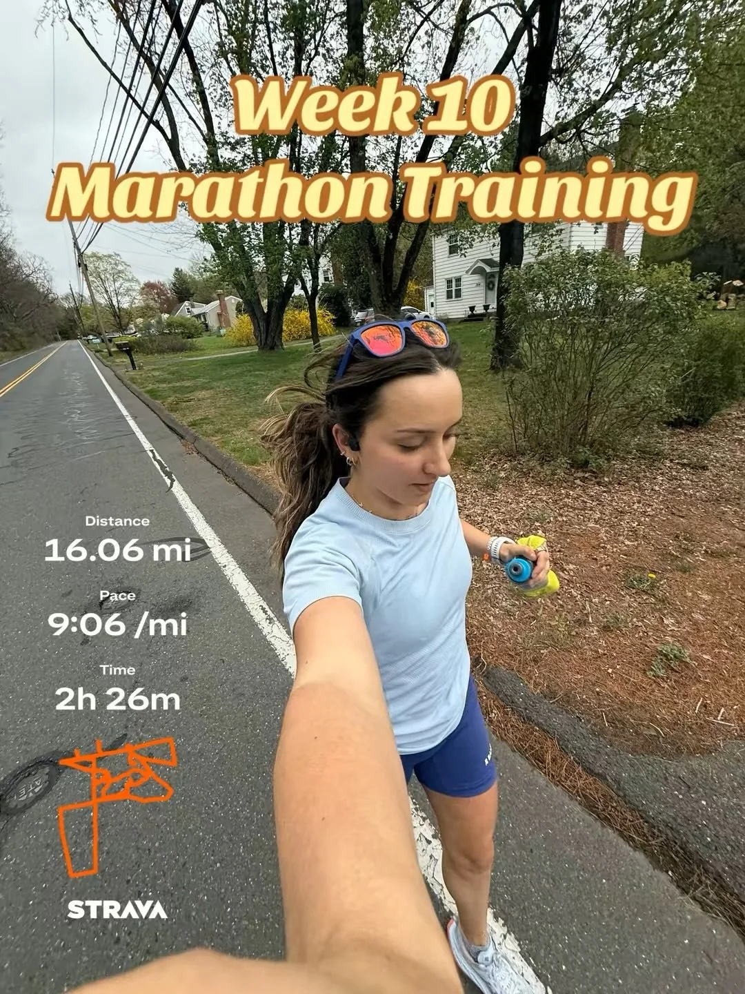 Long run + racing at the track!! 🤩 This wasn&rsquo;t my typical long run structure, but it was a FUN experience that I&rsquo;m so glad I got to be a part of. I would do this again in a heartbeat. 

Loved cheering my teammates on and working together