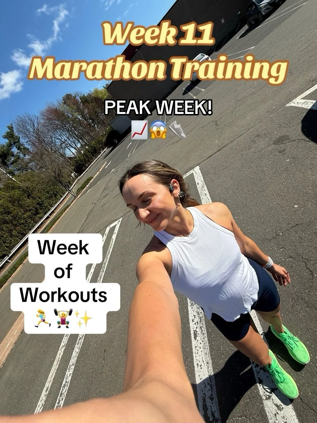 Sharing my peak week of marathon training! ☺️🏃&zwj;♀️✨

I alwaysss love seeing this type of content, so I figured I&rsquo;d share my own! Everyone&rsquo;s training looks different, but here&rsquo;s a snapshot of a week that I spent months building t