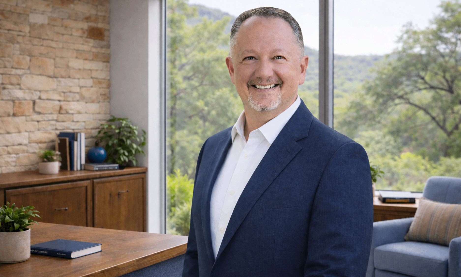 Business owner in an office setting