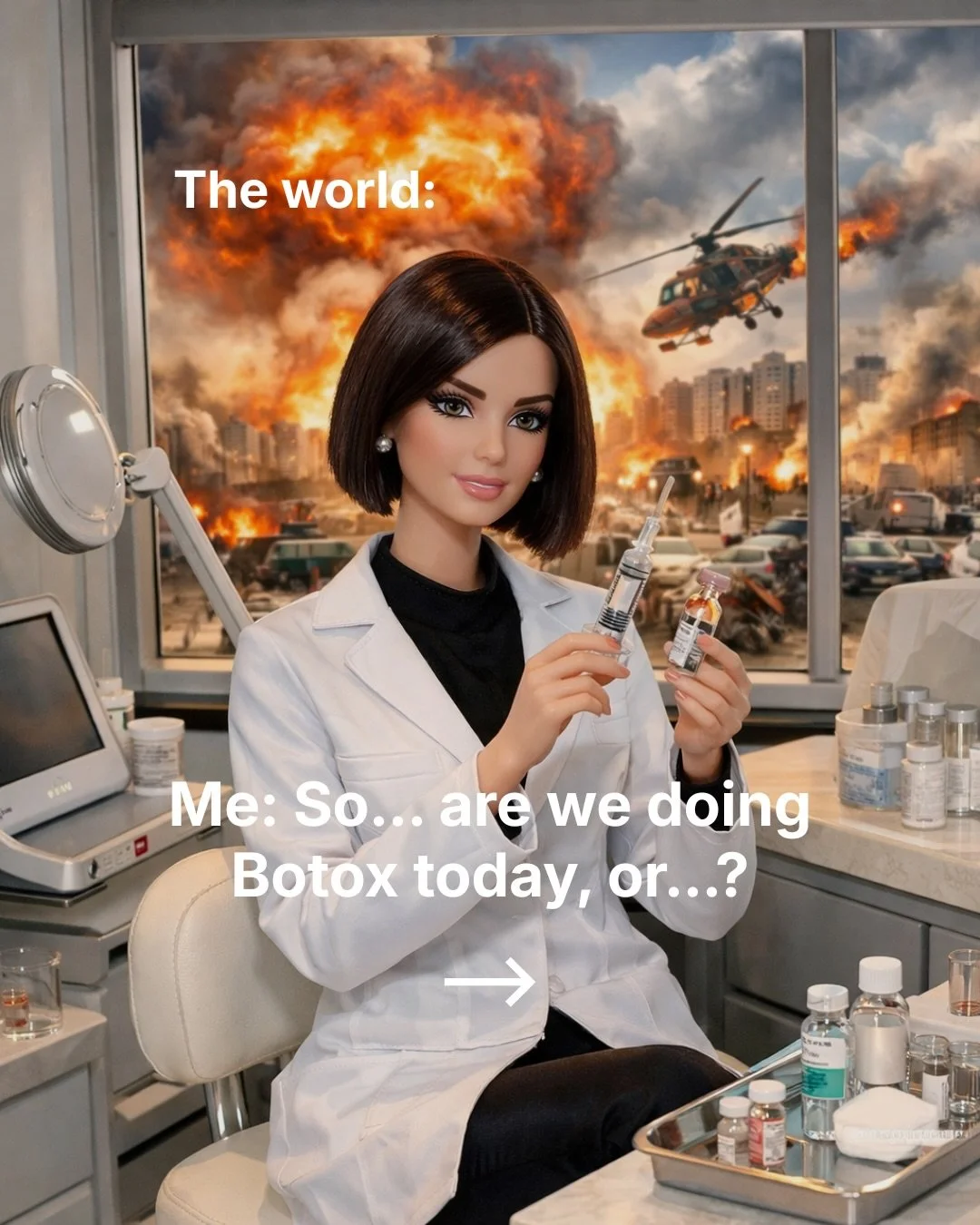 Some days in clinic feel a little surreal. But when the world feels this misaligned, helping people feel more aligned within themselves isn&rsquo;t trivial. It&rsquo;s the whole point.

#seebeautyspreadbeauty #alignment #consciouschoice