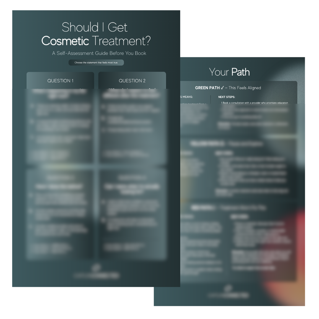 A Self-Assessment Guide Before You Book Cosmetic Treatment