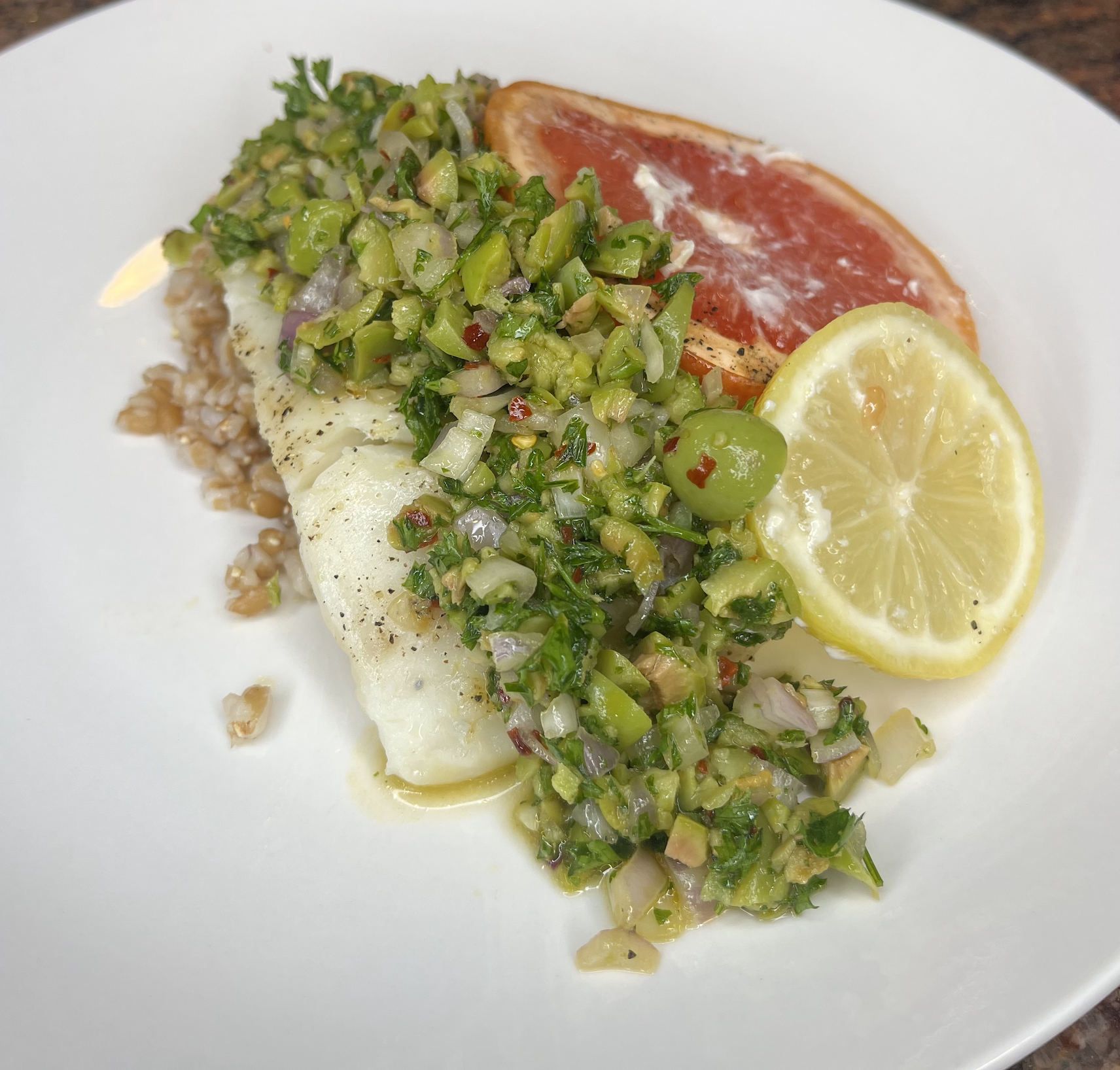 Citrus Month Spotlight: Grapefruit–Lemon Slow-Roasted Cod with Olive &amp; Parsley