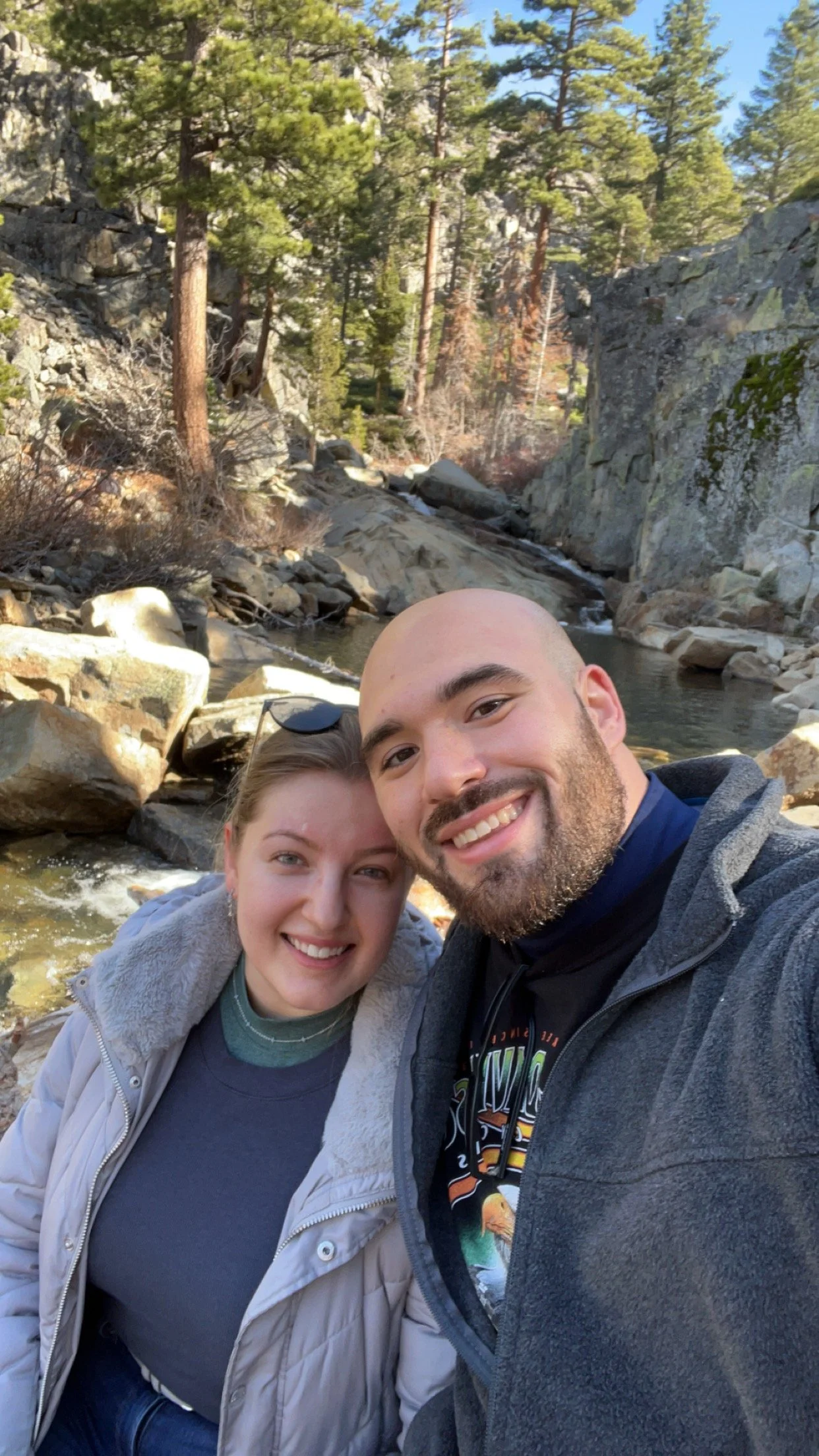Hiking in Lake Tahoe, Nov 2023