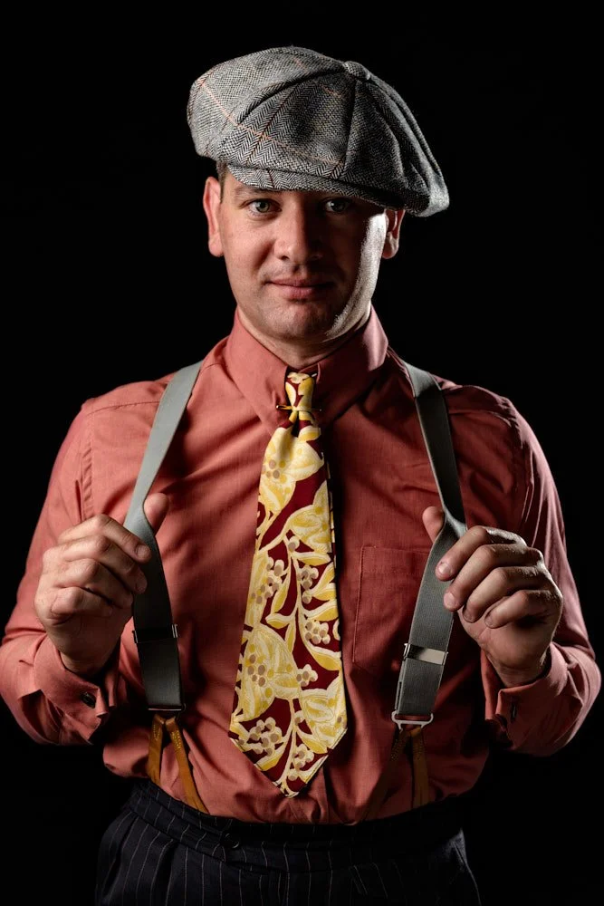 Men’s fashion model photography for clothing brand for The House Of Foxy