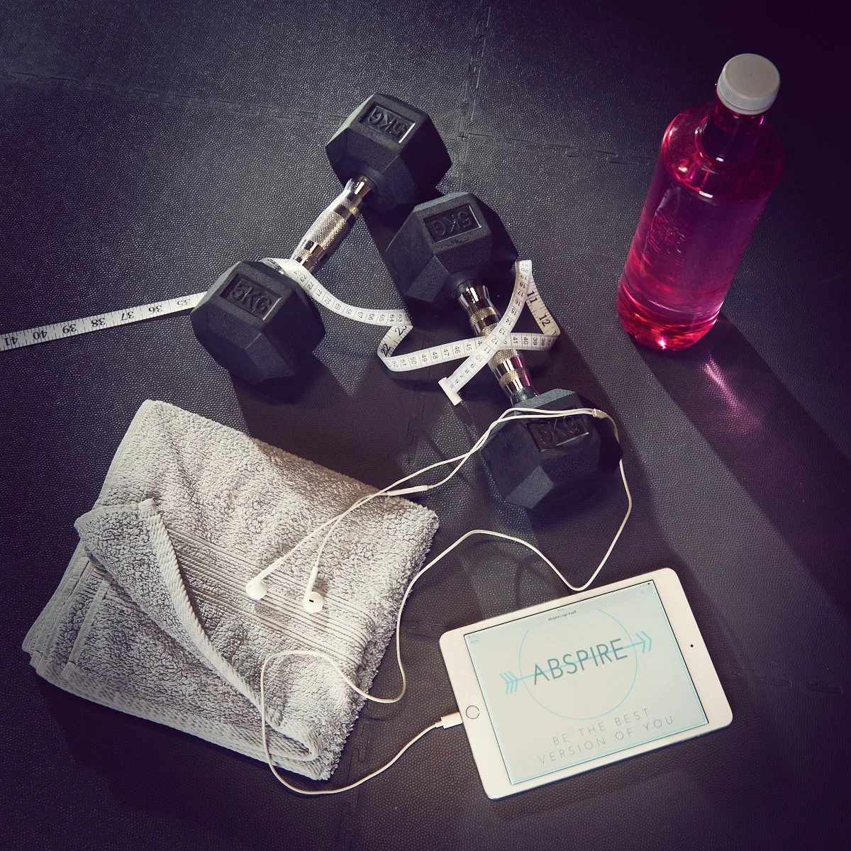 Lifestyle photography supporting brand storytelling campaign Abspire Fitness