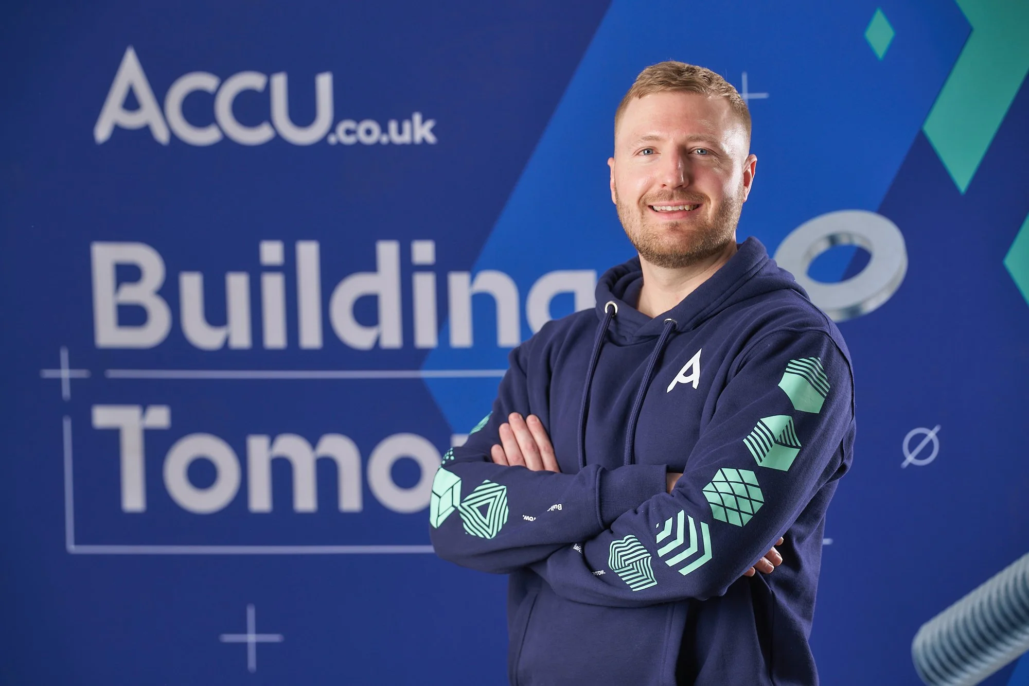 Corporate branding portrait for marketing use