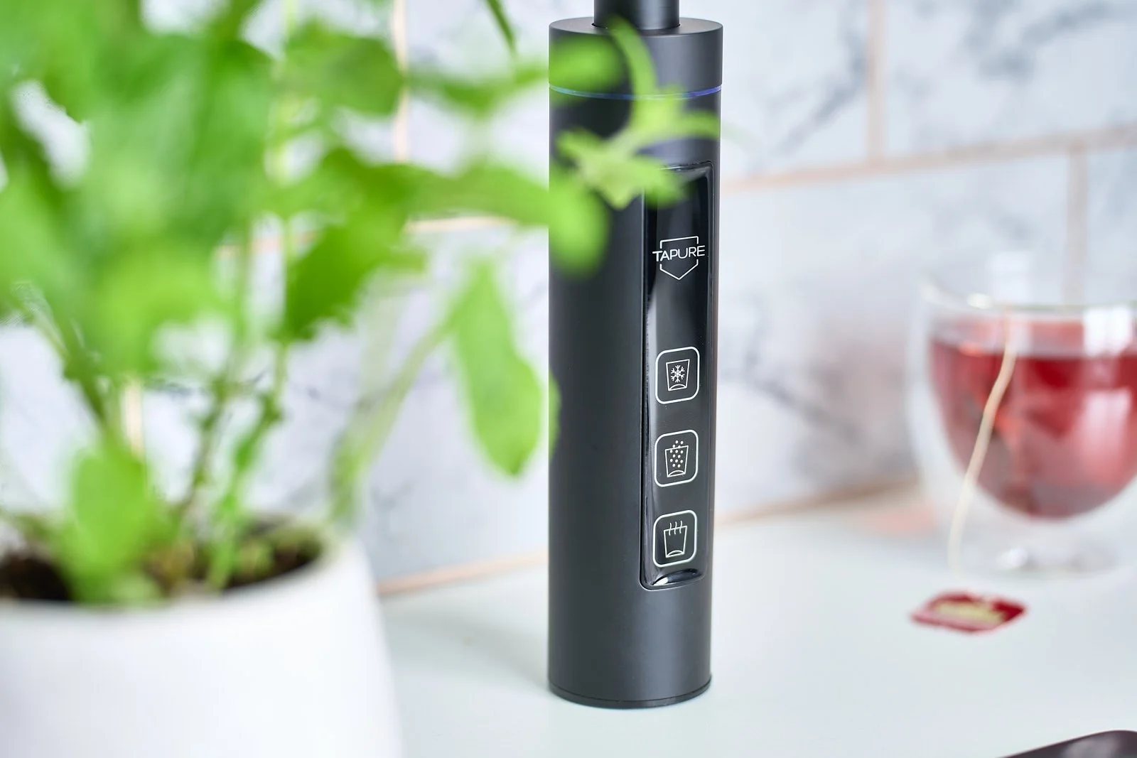 Branded lifestyle product image for marketing use Tapure