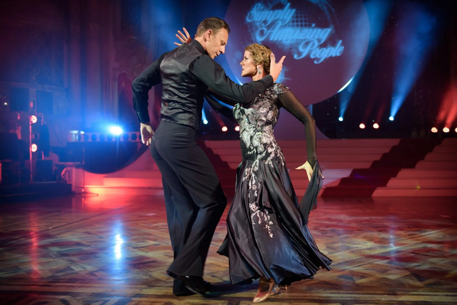 Entertainment show during large-scale business event with dancer  Erin Boag