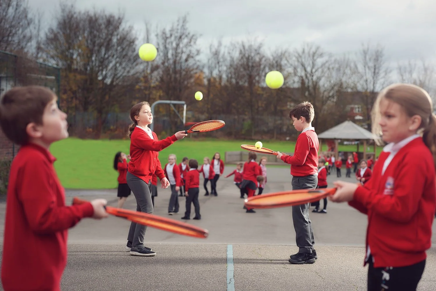 School sports photography capturing action and teamwork