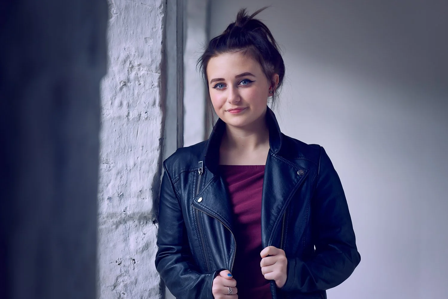 Professional model headshots for agency submission in Huddersfield