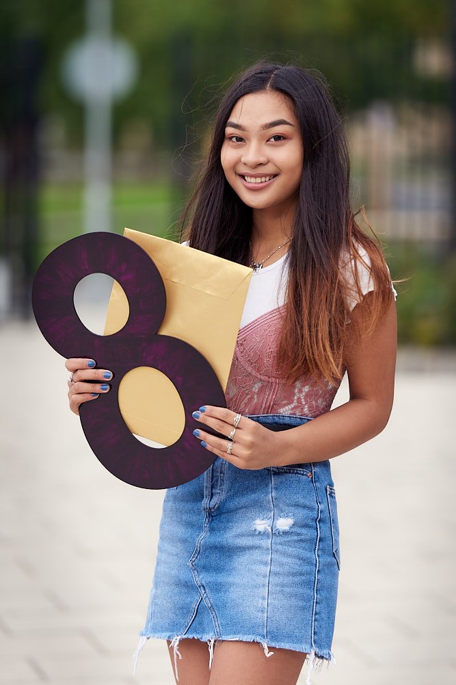 Sixth form student photography for marketing materials