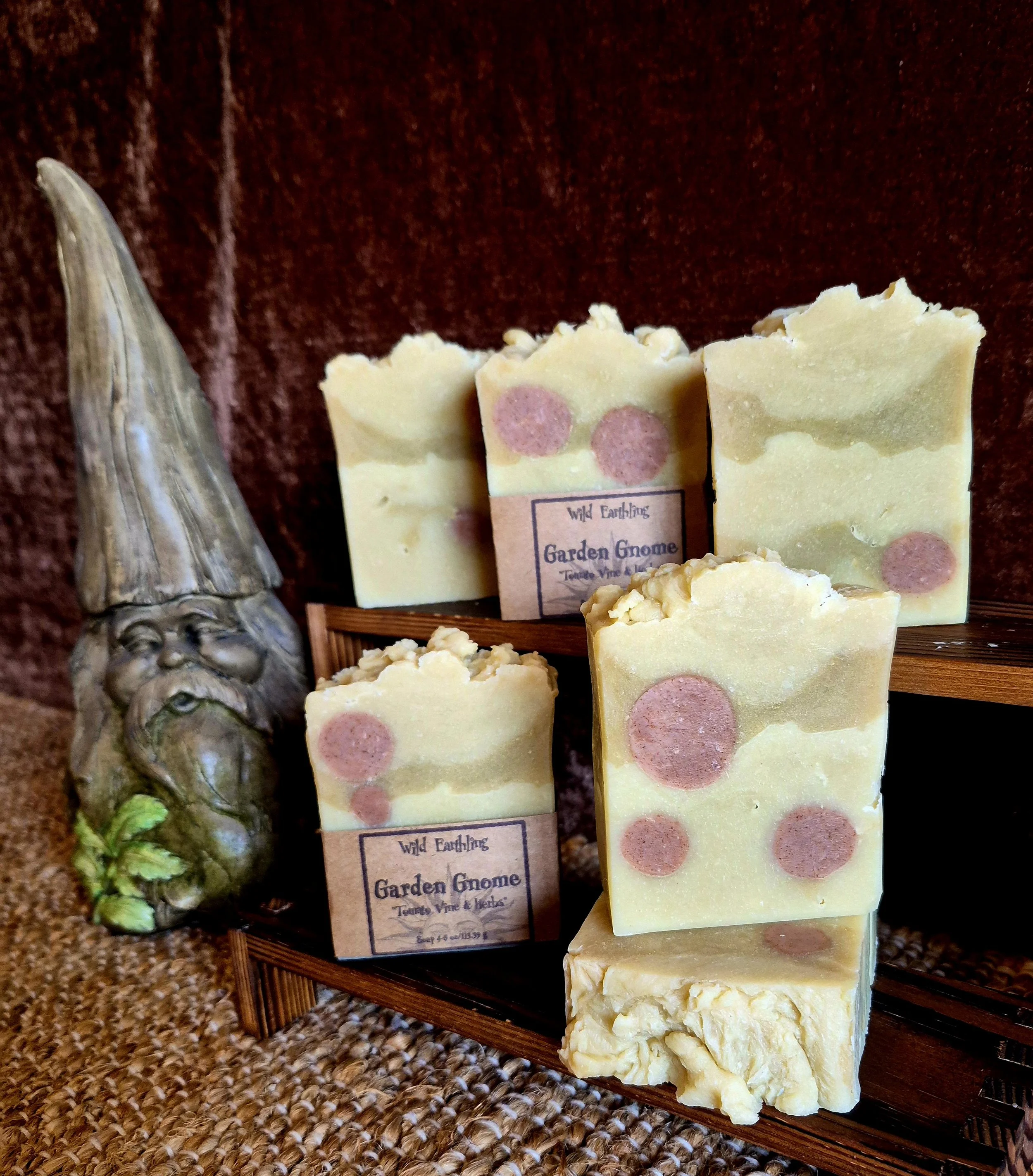 Garden Gnome "Tomatoes & Herbs"