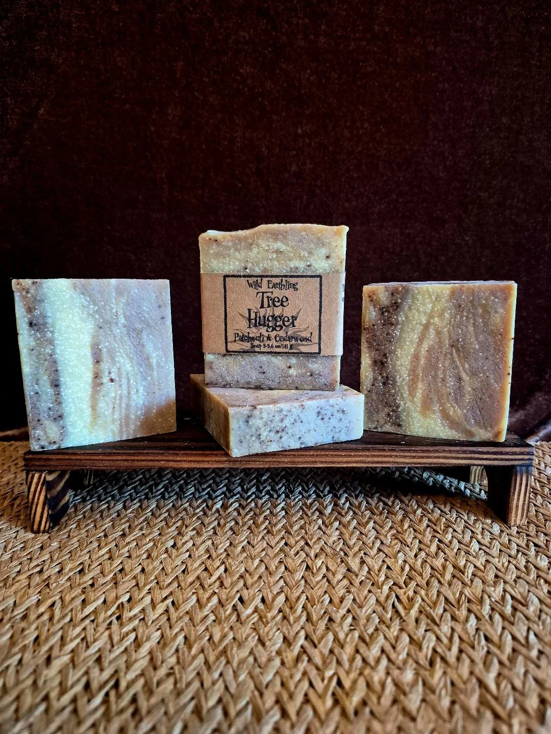 Tree hugger- Front view 4 soaps.jfif
