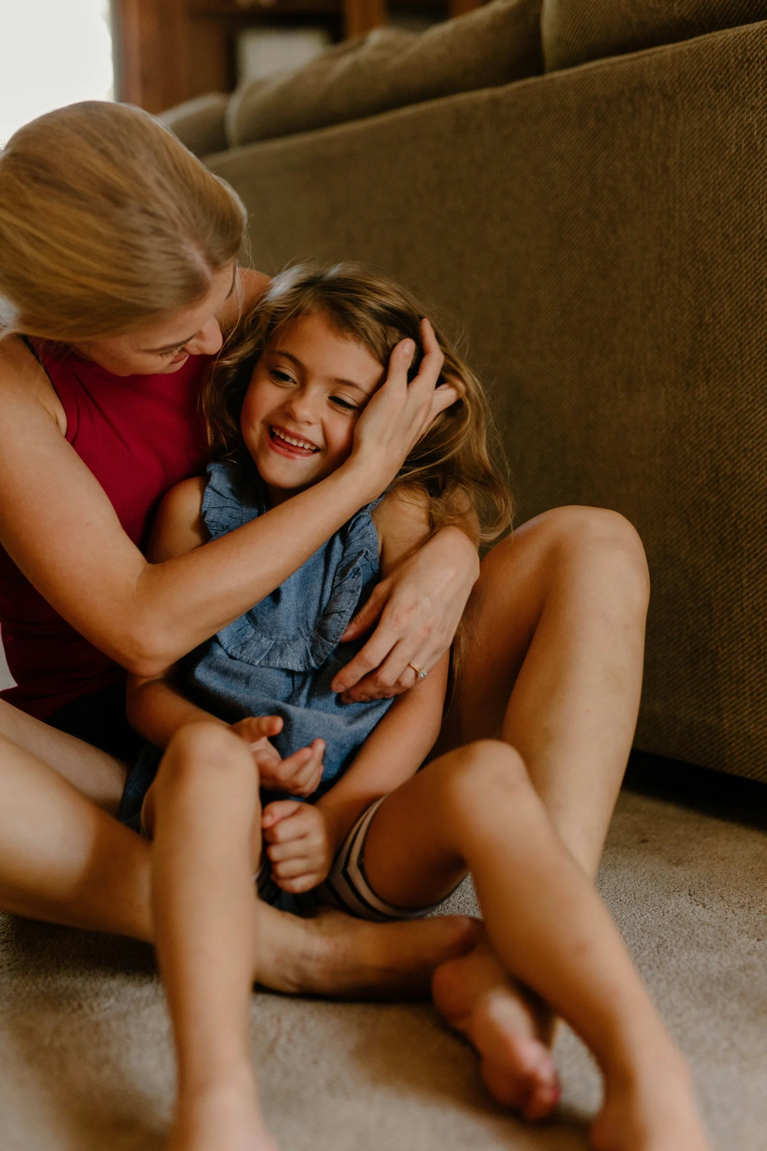Mother playing with her daughter representing family support during anxiety treatment in Ogden Utah