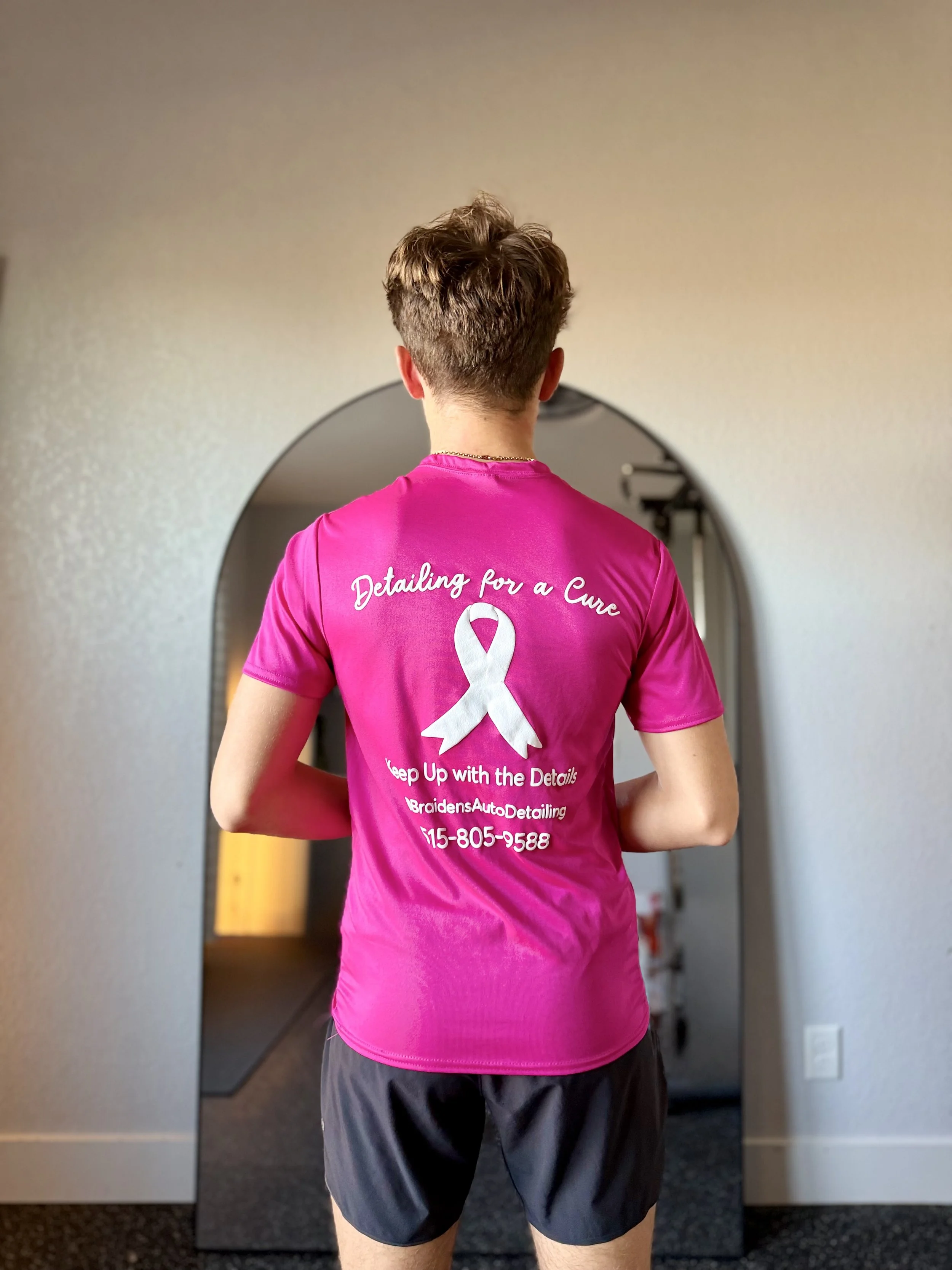 Braiden’s Auto Detailing “Pink Out” Shirt