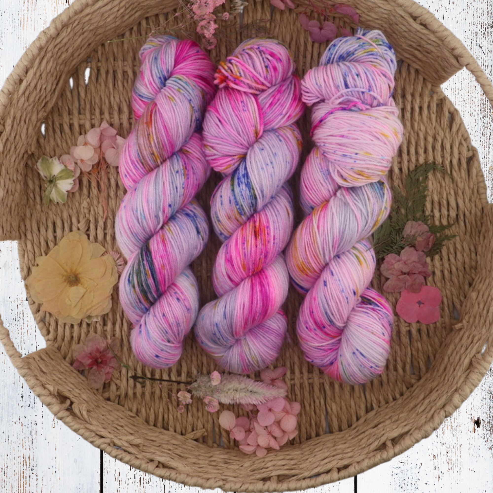 Blossomfall Light - - 75/25 Merino/Nylon SW