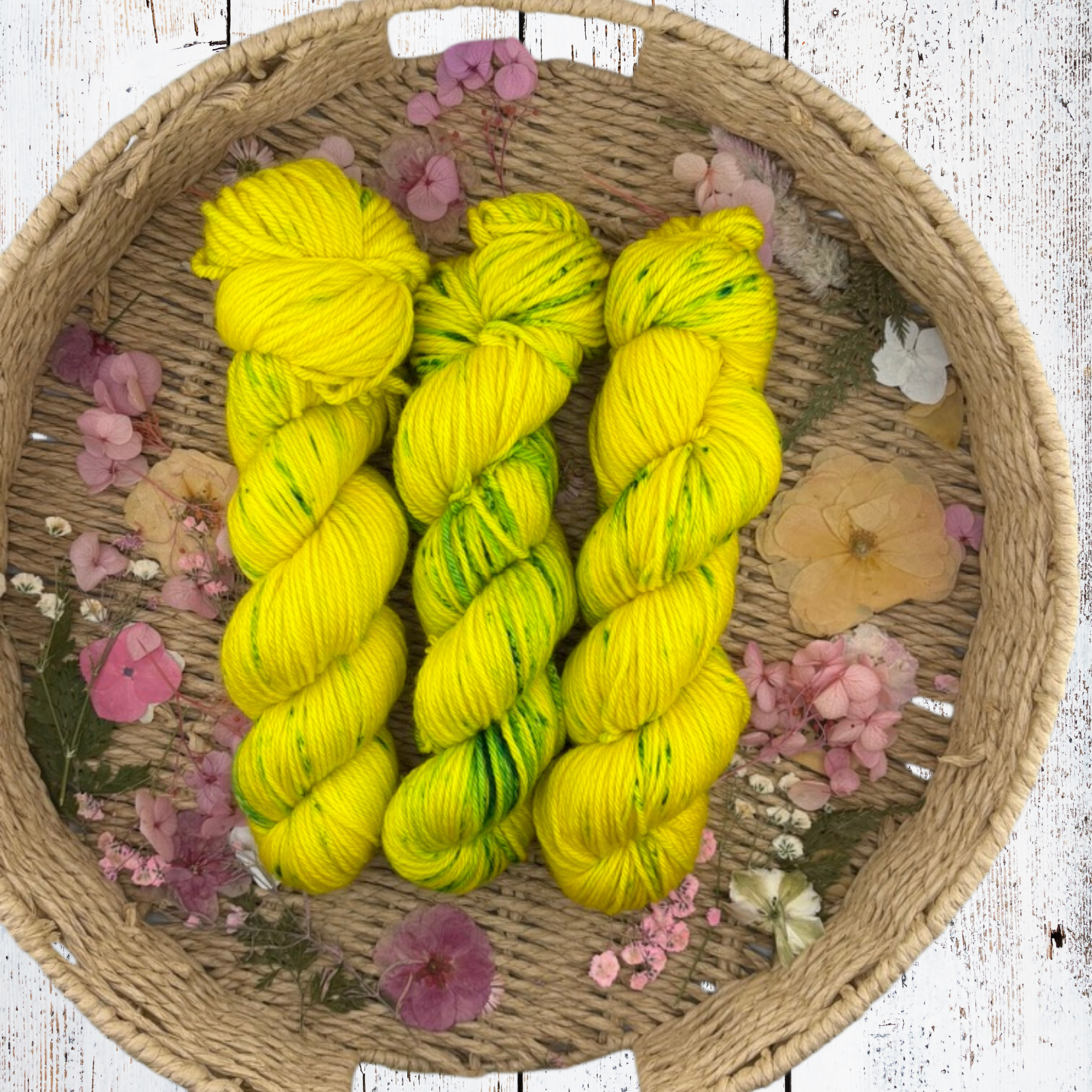 Leith Sunshine - Hand Dyed Merino Yarn