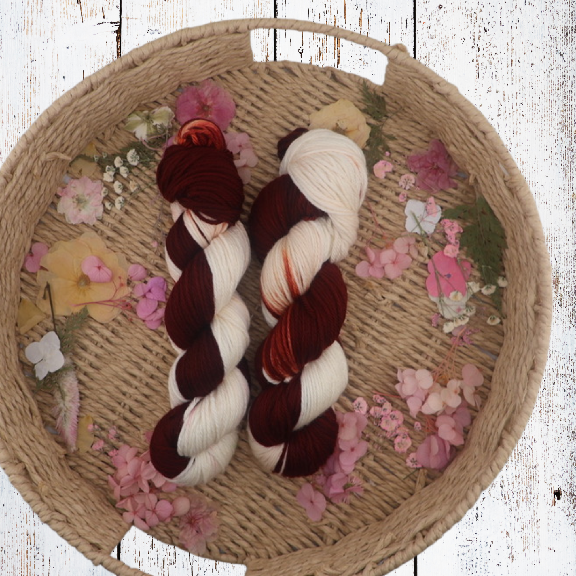 Midlothian Heart - Hand Dyed Merino Yarn