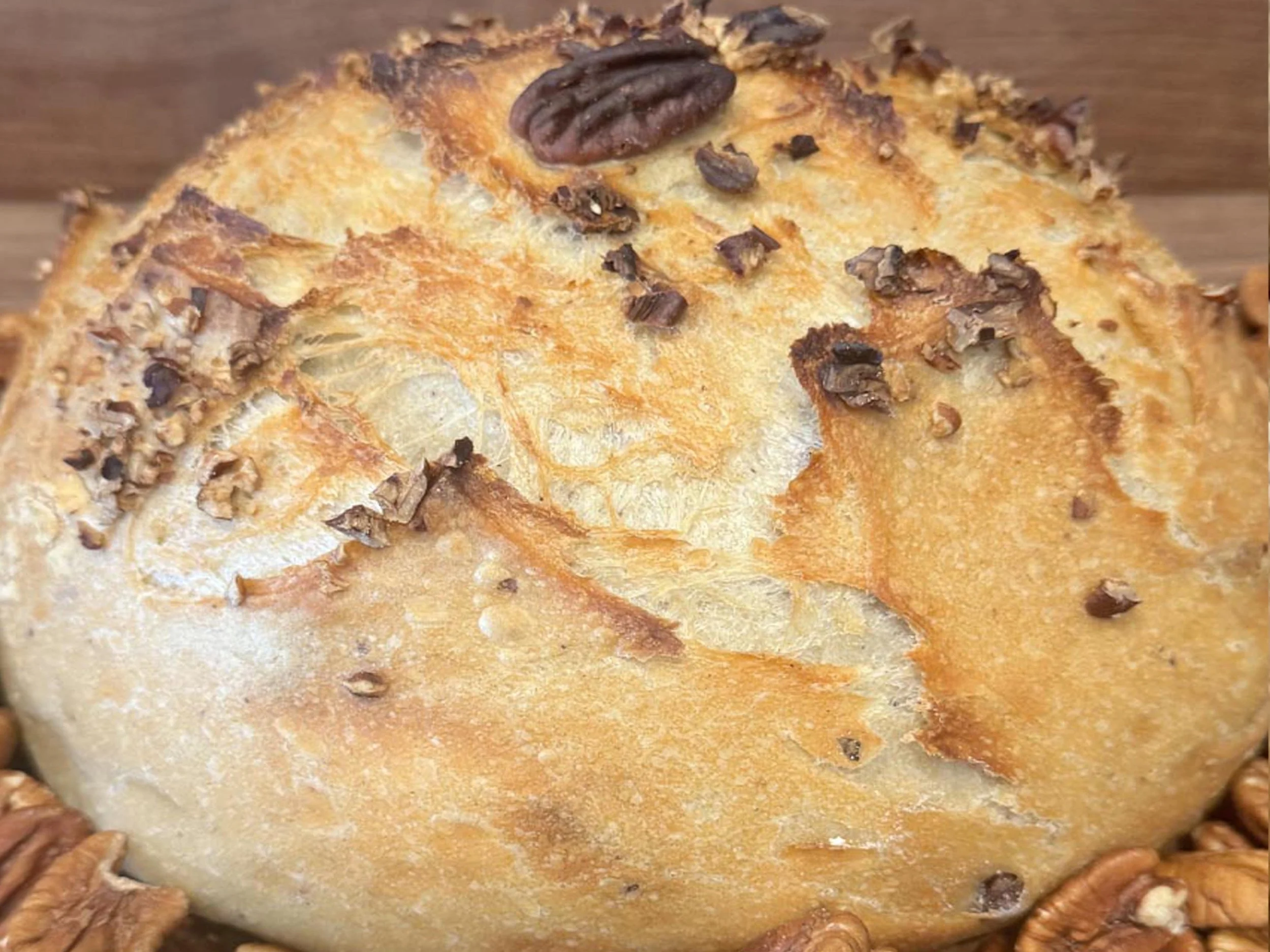 Maple Pecan Sourdough