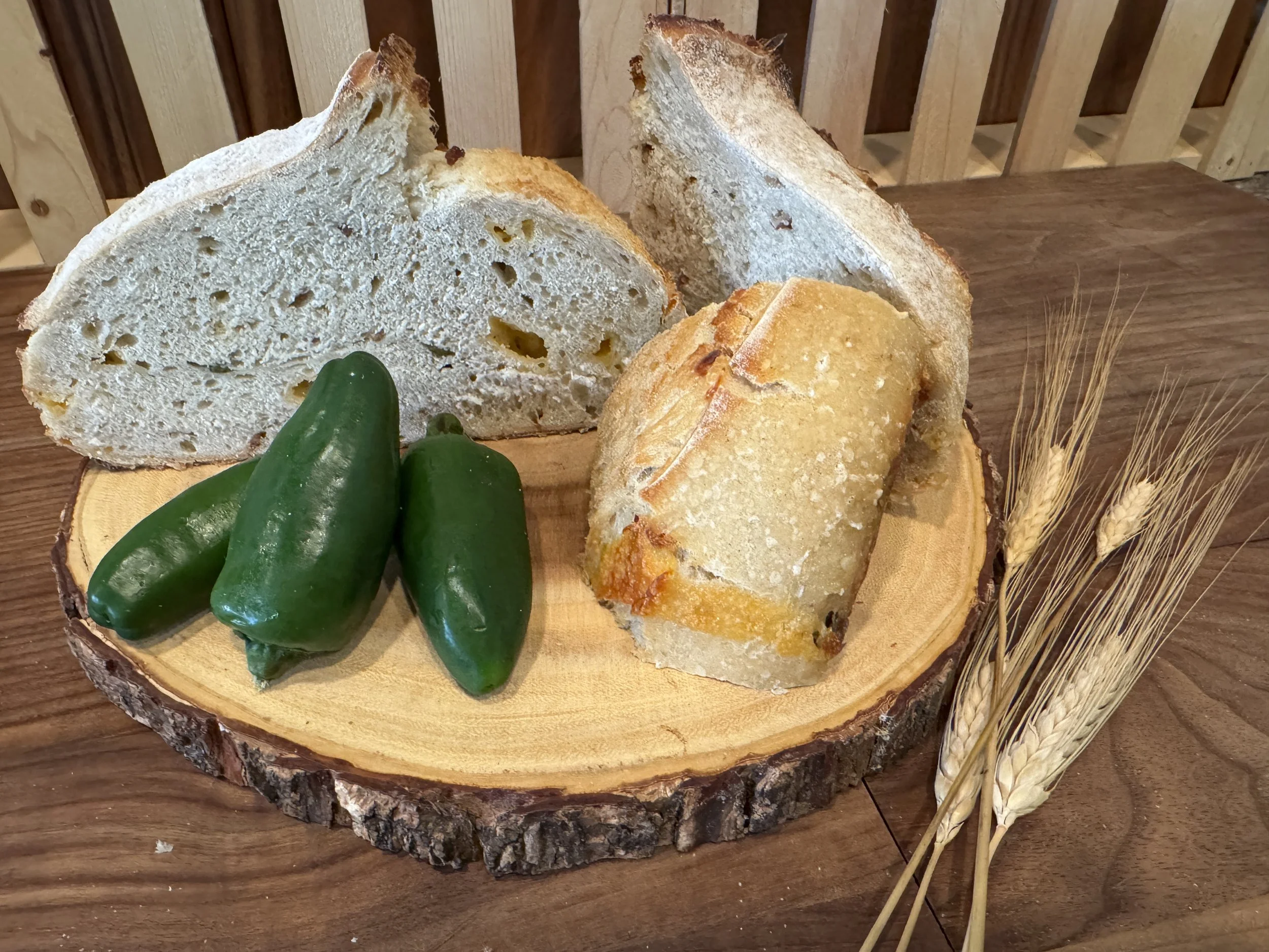Jalapeno Cheddar Sourdough
